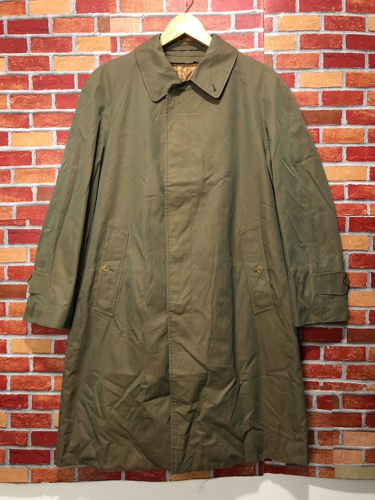Burberry Vintage Burberrys Long Coat Size US L / EU 52-54 / 3 - 1 Thumbnail