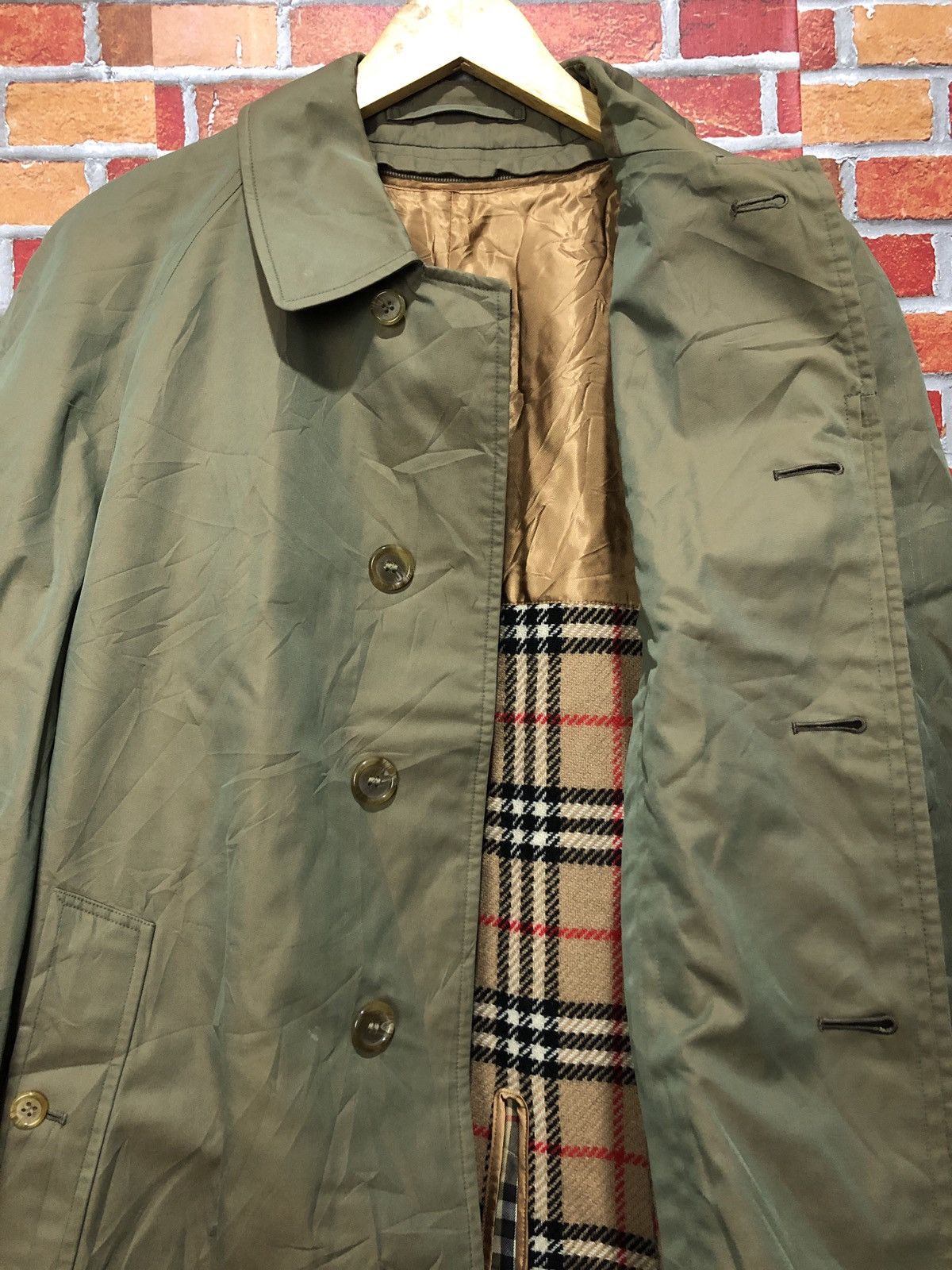 Burberry Vintage Burberrys Long Coat Size US L / EU 52-54 / 3 - 3 Thumbnail