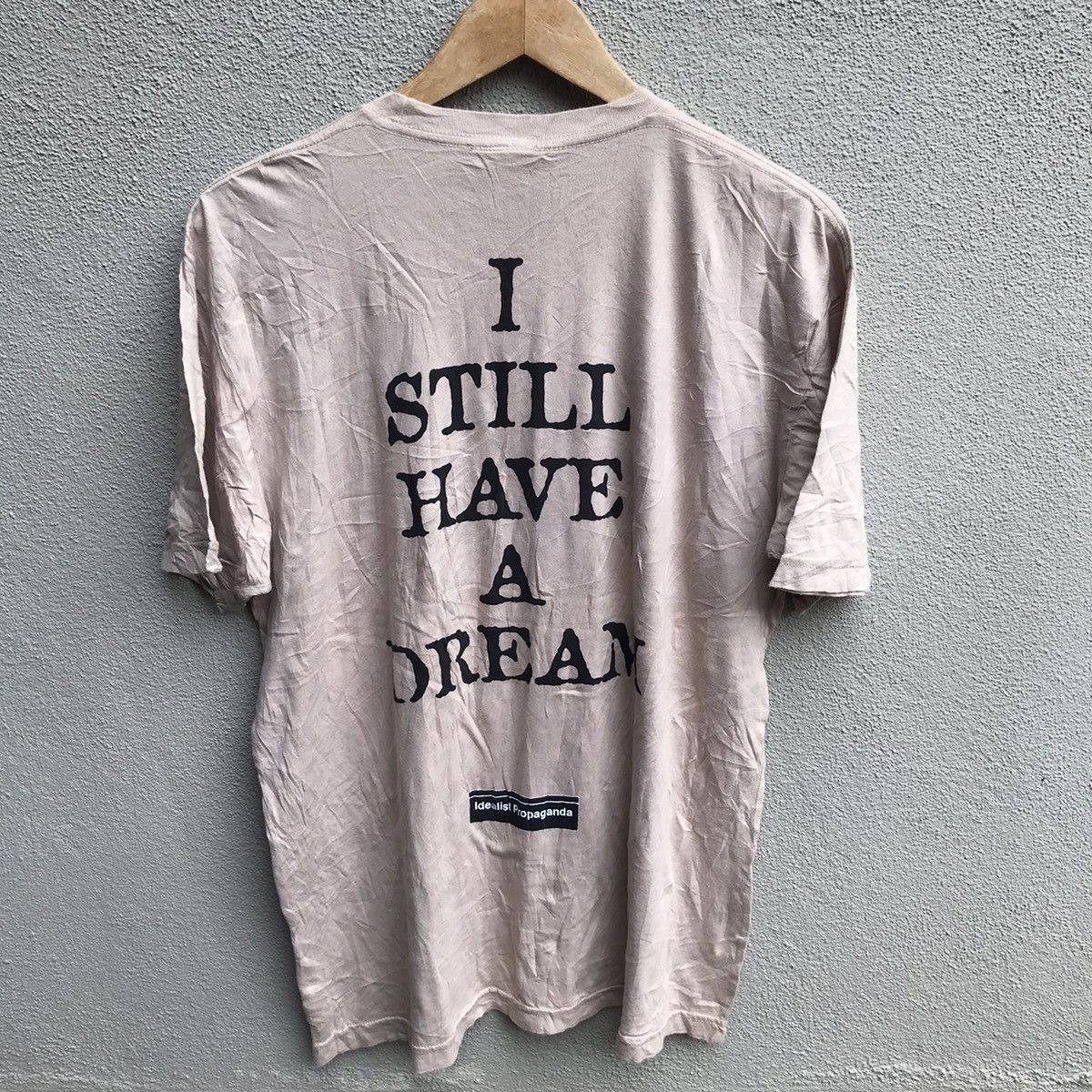 Vintage MARTIN LUTHER KING idealist propaganda tee Size US L / EU 52-54 / 3 - 3 Thumbnail