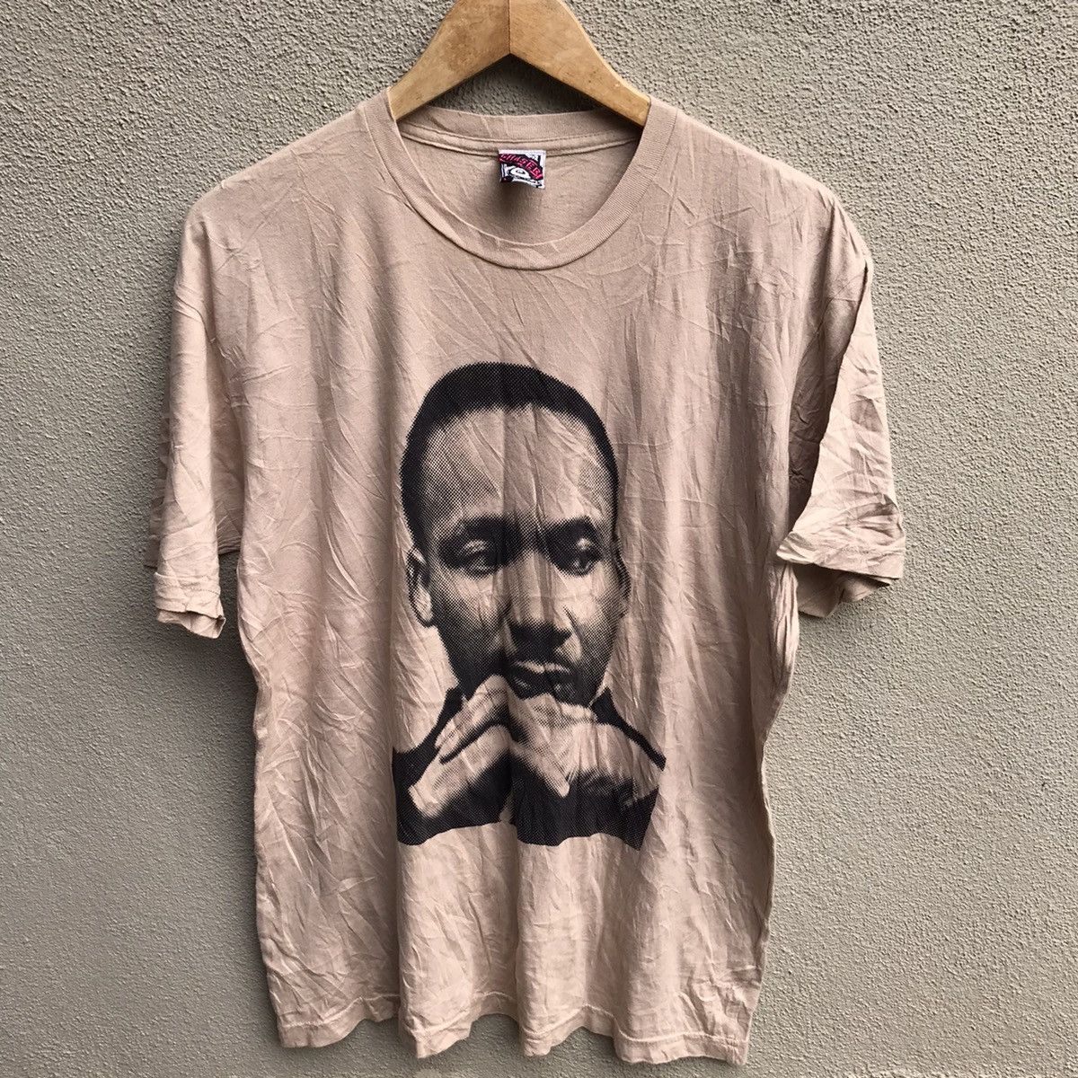 Vintage MARTIN LUTHER KING idealist propaganda tee Size US L / EU 52-54 / 3 - 2 Thumbnail