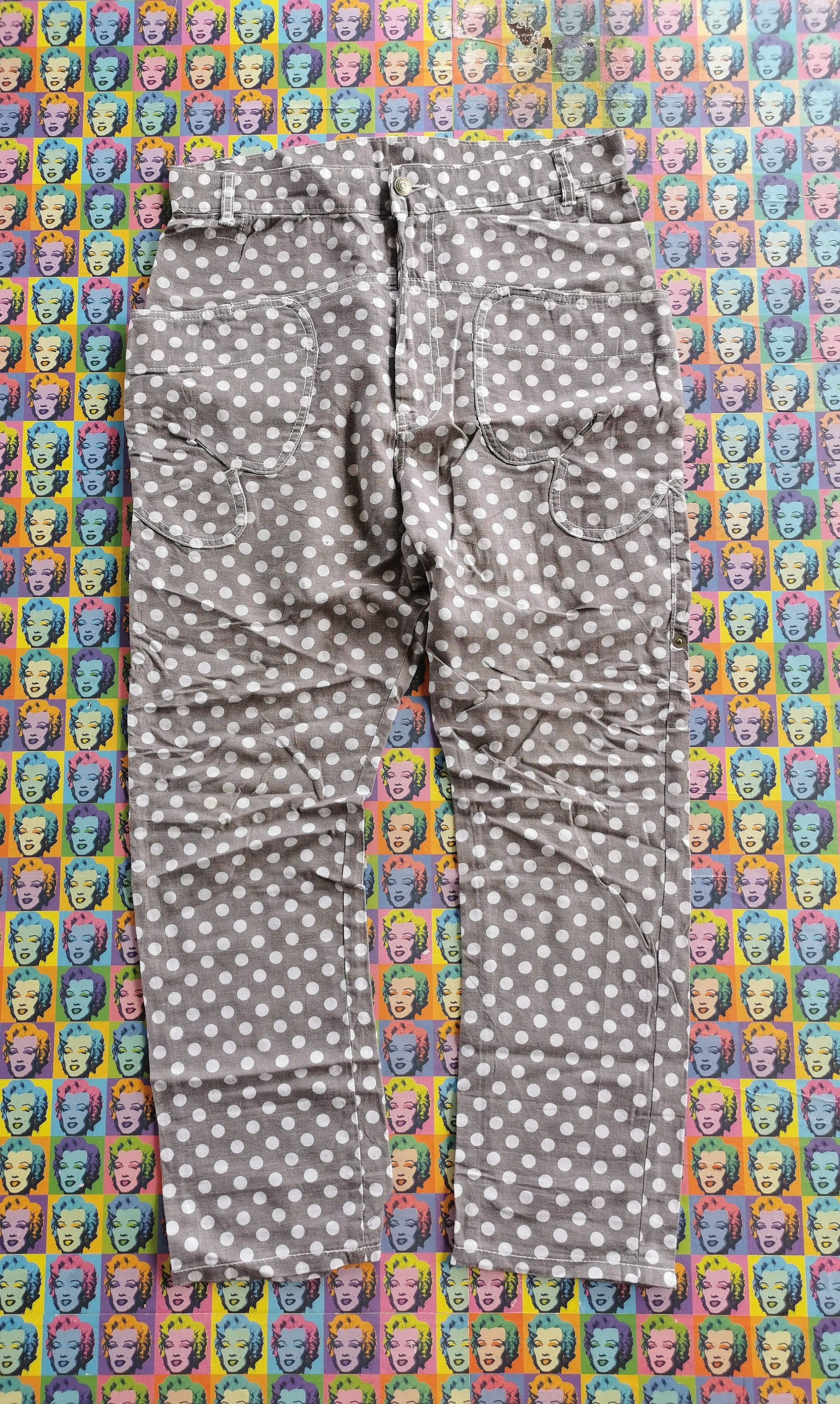 mercibeaucoup Mercibeaucoup Japan Polkadot Pants Size US 32 / EU 48 - 1 Thumbnail