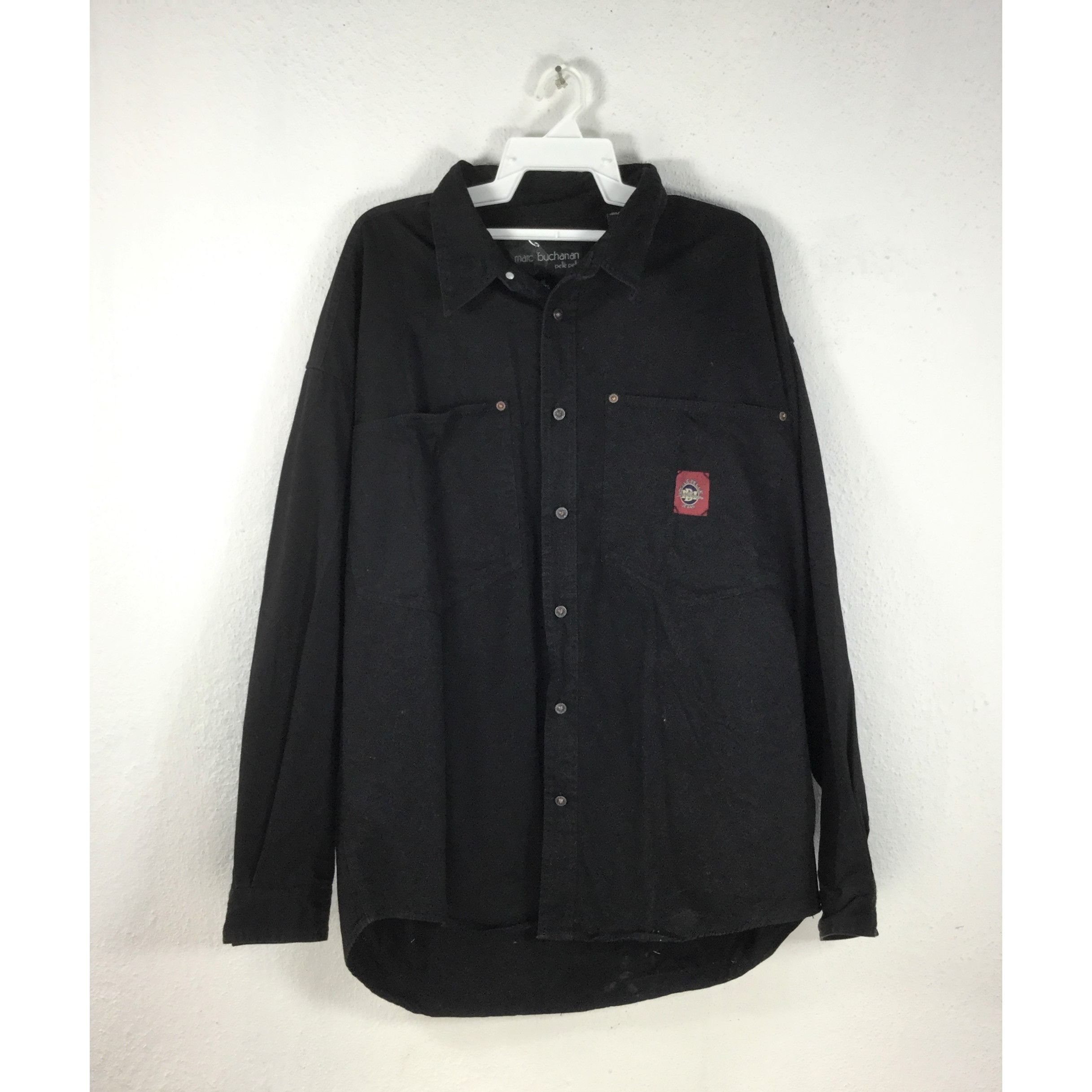 Vintage Pelle Pelle Marc Buchanan Denim Shirt