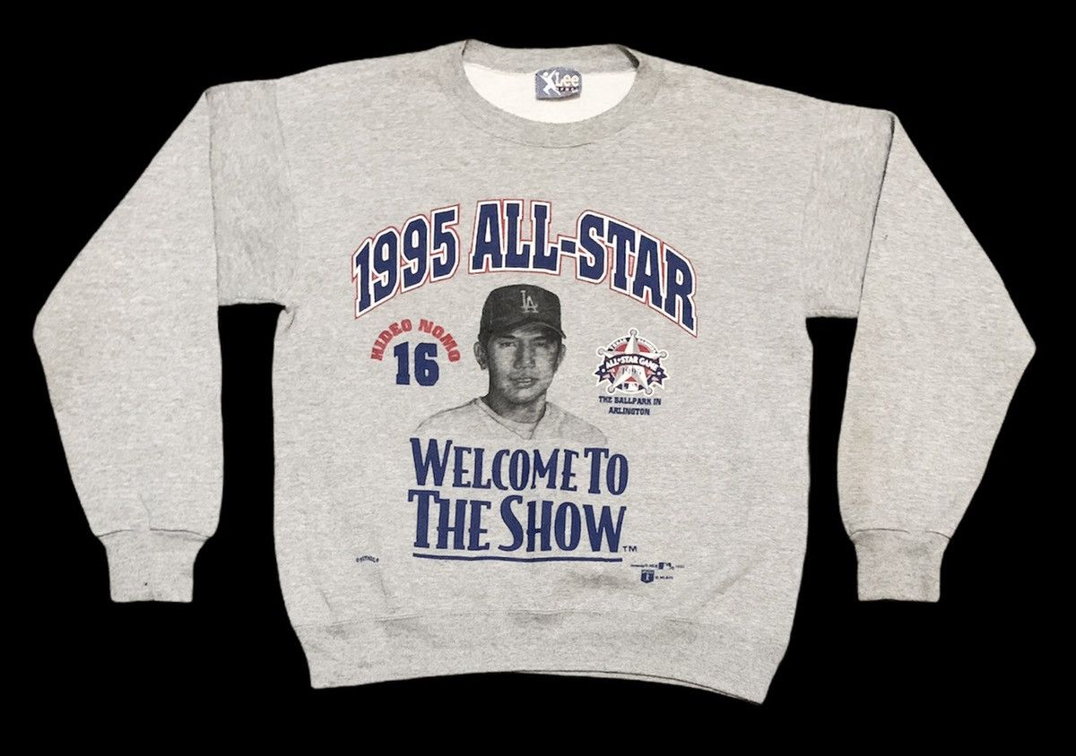 Vintage Rare Vintage Japanese Baseball Hideo Nomo Sweatshirt 1995s Size US M / EU 48-50 / 2 - 1 Thumbnail