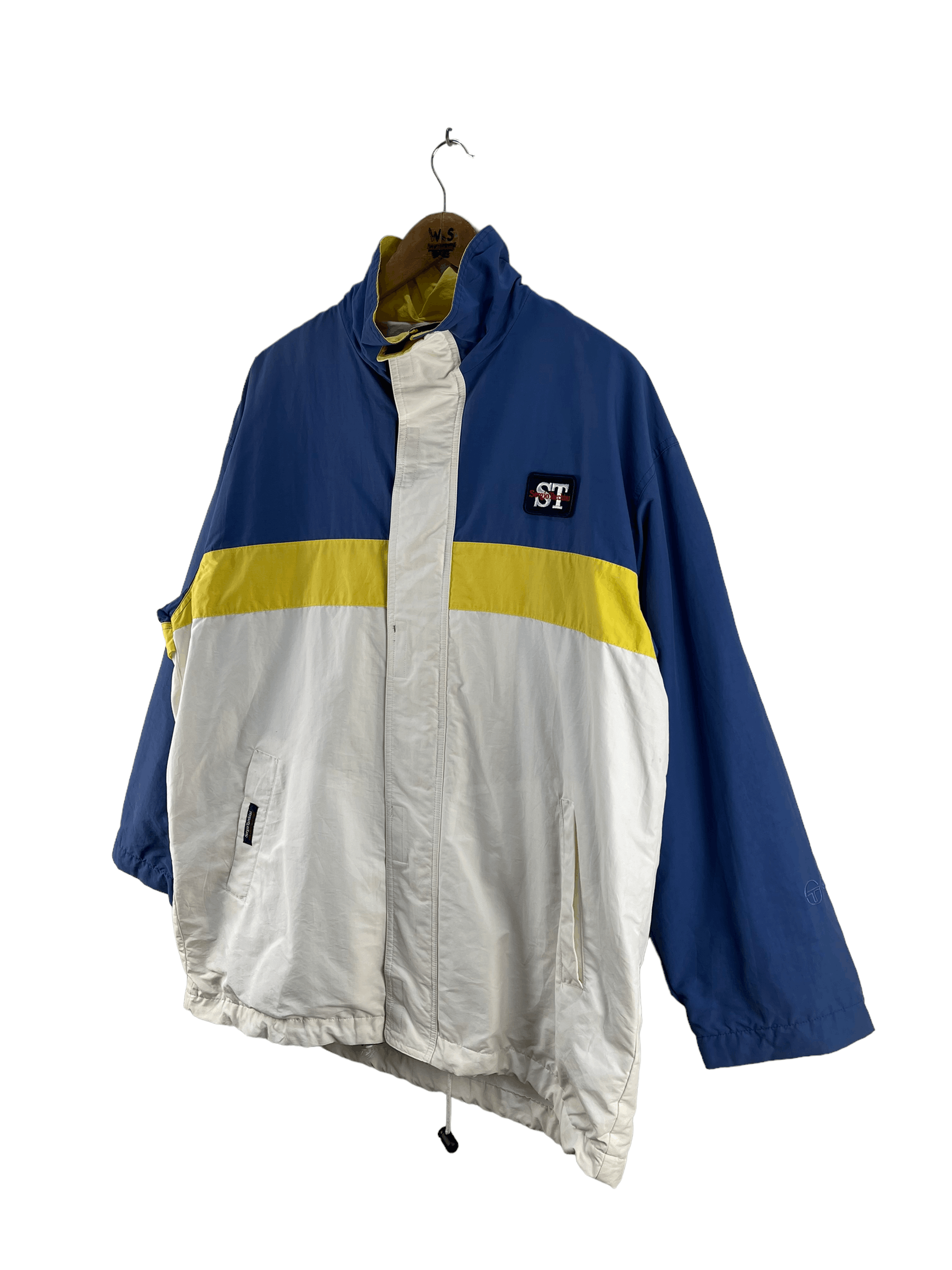 Sergio Tacchini Vintage Sergio Tacchini Windbreaker Jacket Size US L / EU 52-54 / 3 - 5 Thumbnail