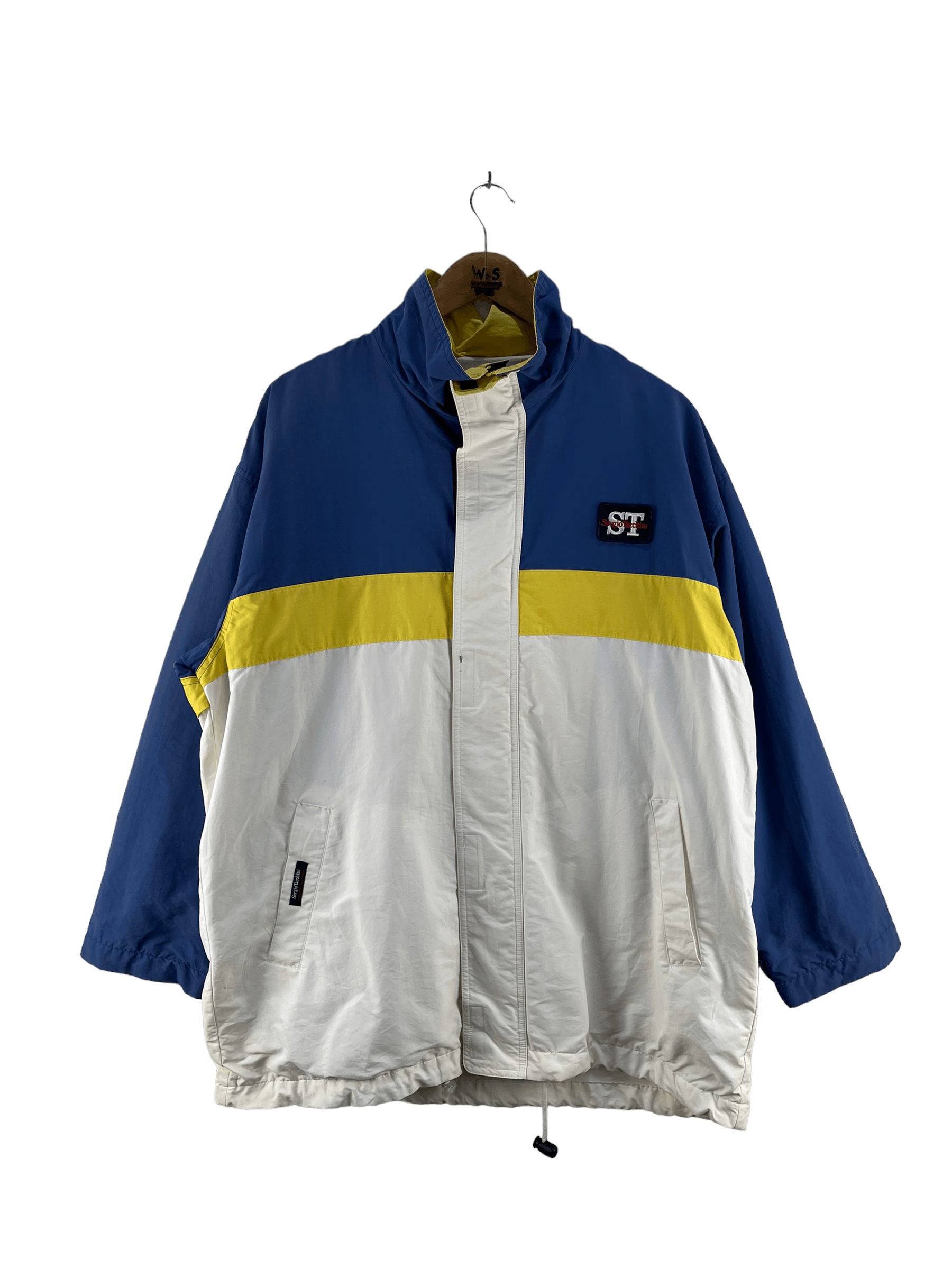 Sergio Tacchini Vintage Sergio Tacchini Windbreaker Jacket Size US L / EU 52-54 / 3 - 1 Thumbnail
