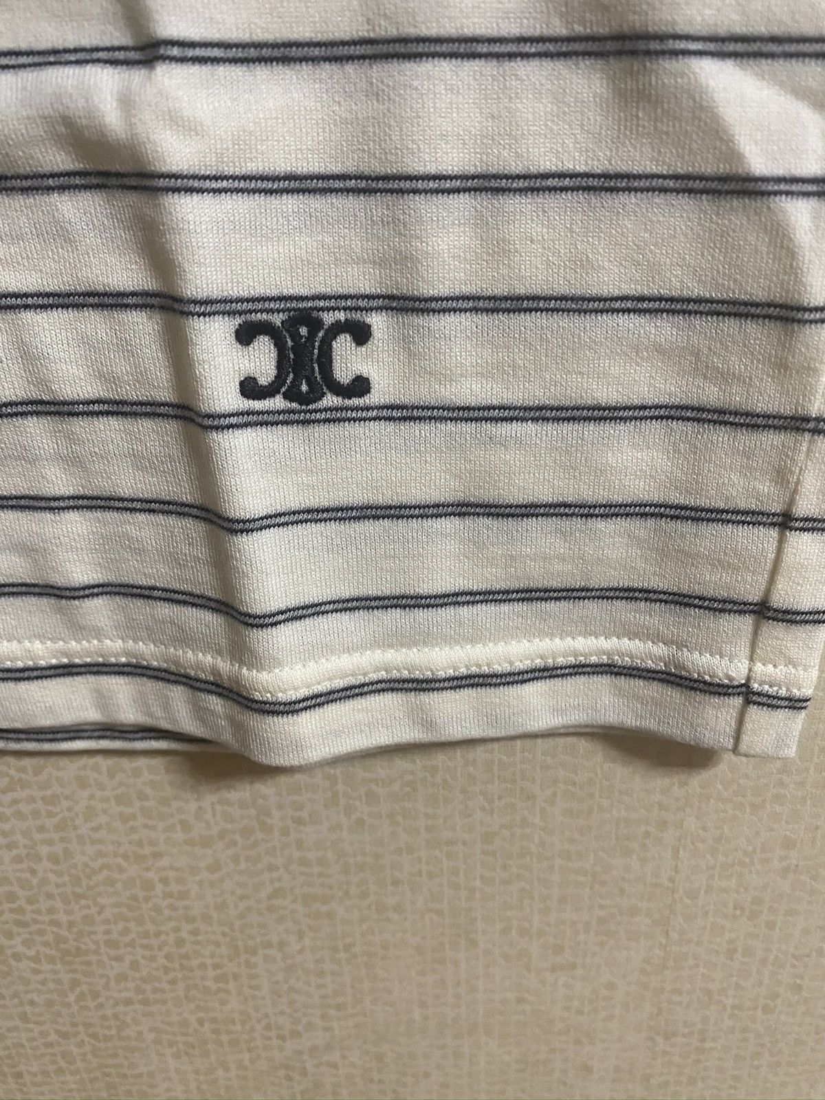 Celine × Hedi Slimane SS20 Runaway striped tank top Size US M / EU 48-50 / 2 - 7 Thumbnail