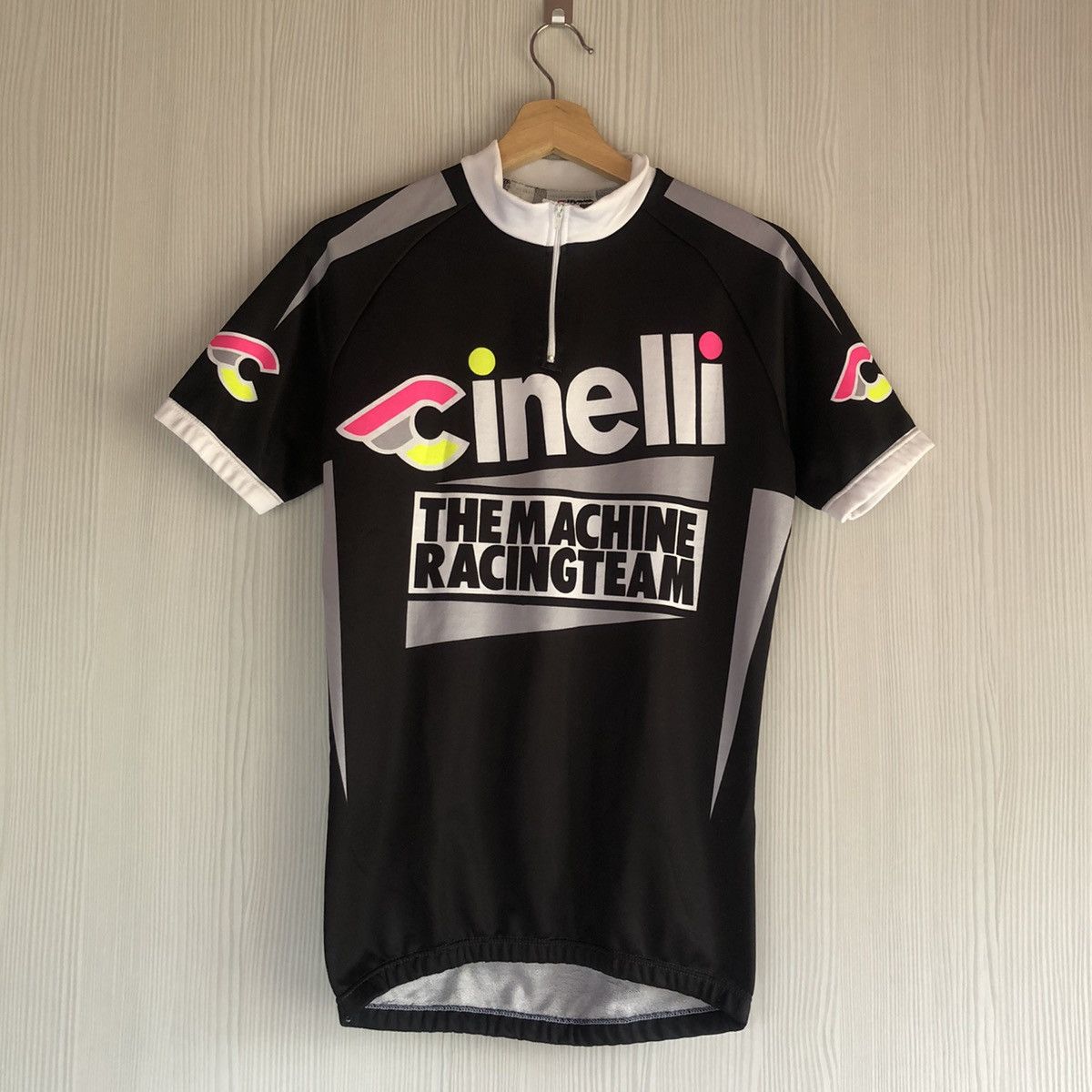 Vintage cinelli vintage cycling jersey machine racing team Size US S / EU 44-46 / 1 - 1 Thumbnail