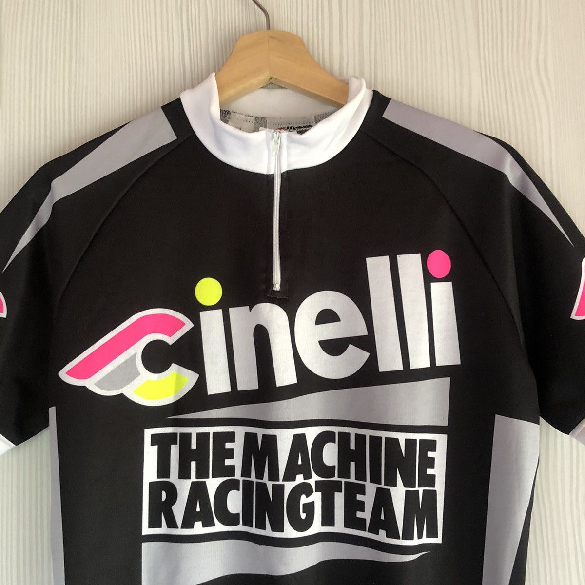 Vintage cinelli vintage cycling jersey machine racing team Size US S / EU 44-46 / 1 - 3 Thumbnail