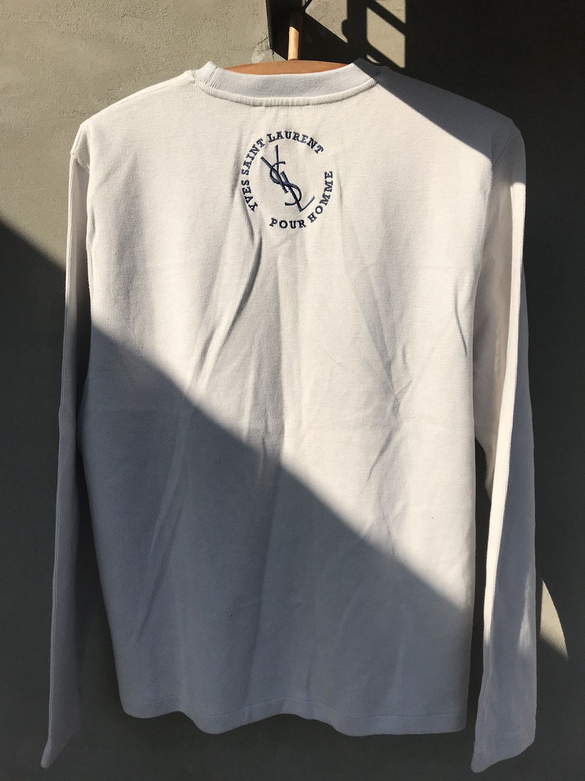 Vintage YSL Yves Saint Laurent Sweatshirt Big Logo Vintage Size US M / EU 48-50 / 2 - 4 Thumbnail