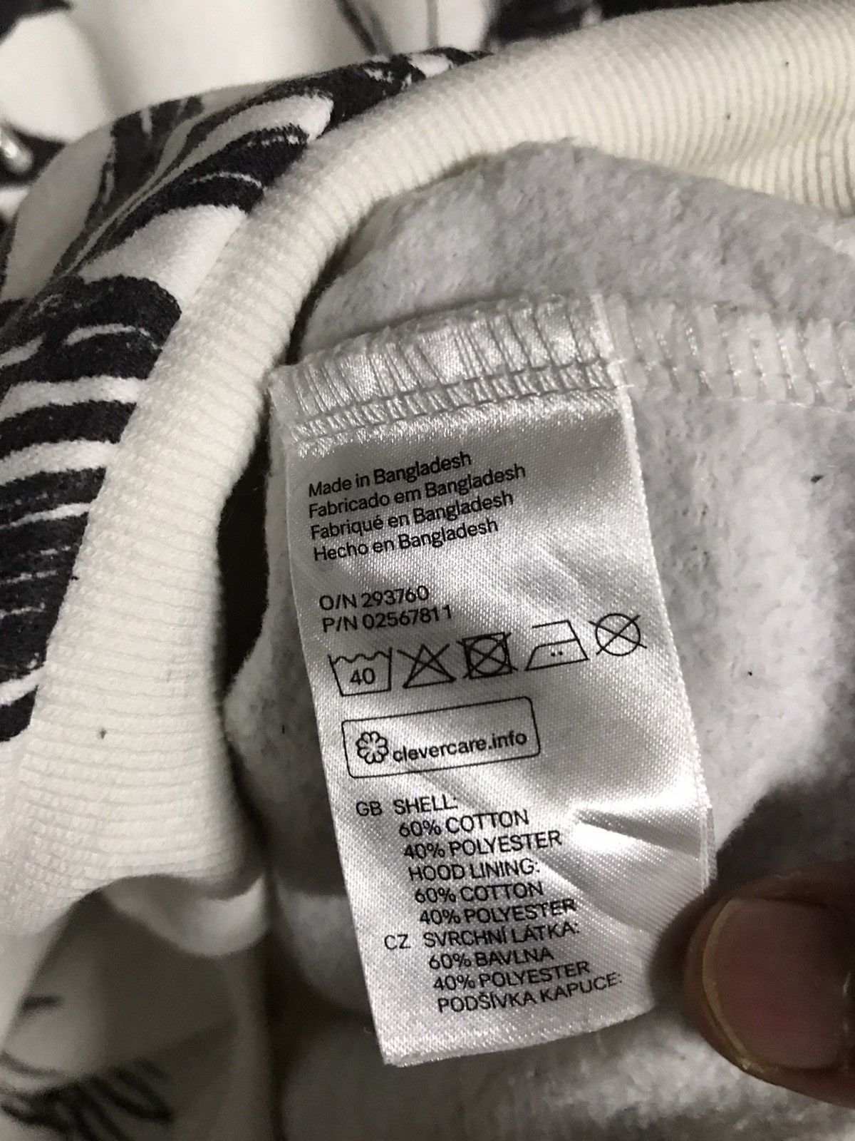 Other Floral Fullprint Hoodie Pullover Size US M / EU 48-50 / 2 - 6 Thumbnail