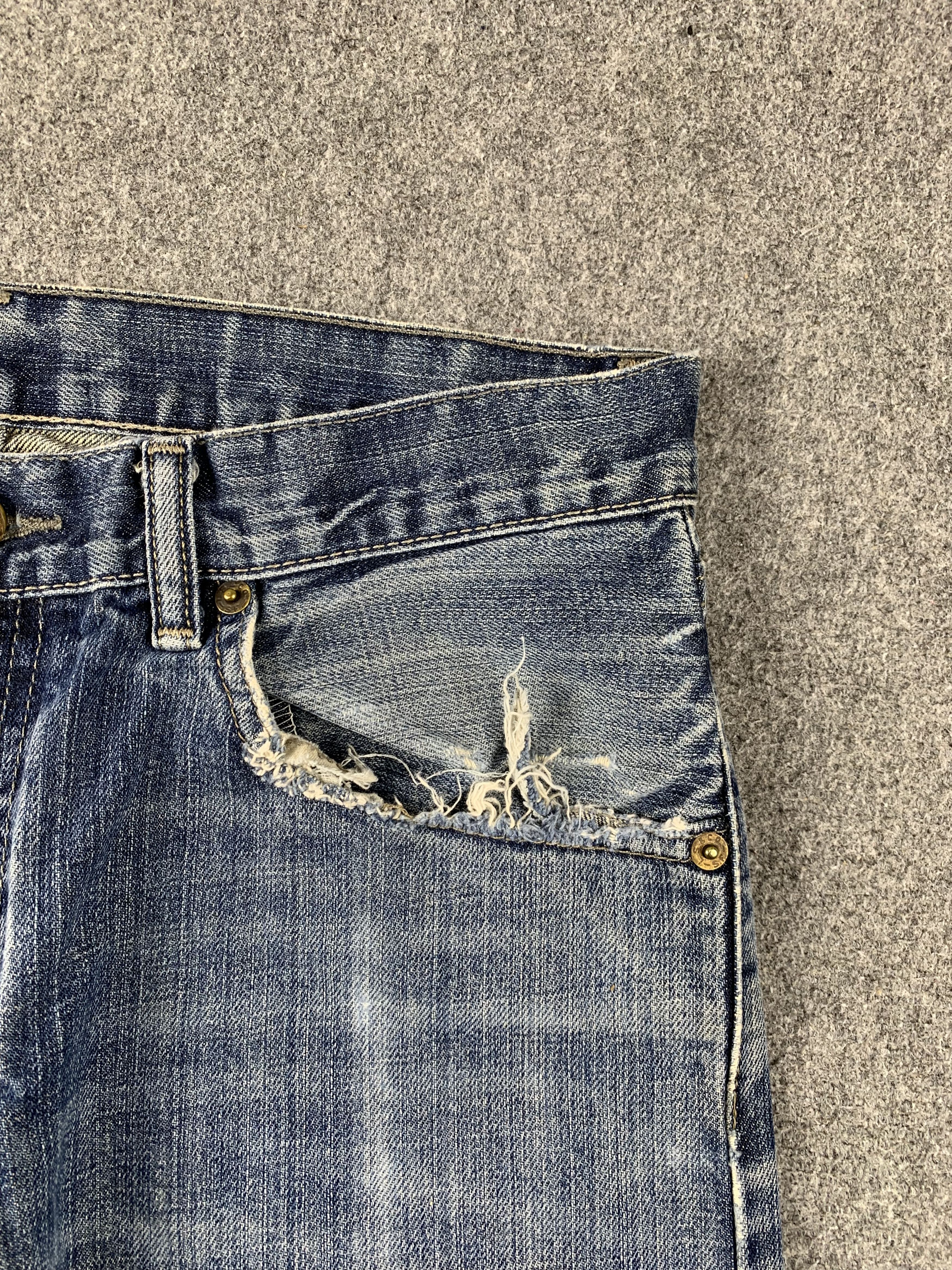 Levi's Vintage Levis 505 Faded Blue Jeans DP2047 Size US 30 / EU 46 - 11 Thumbnail
