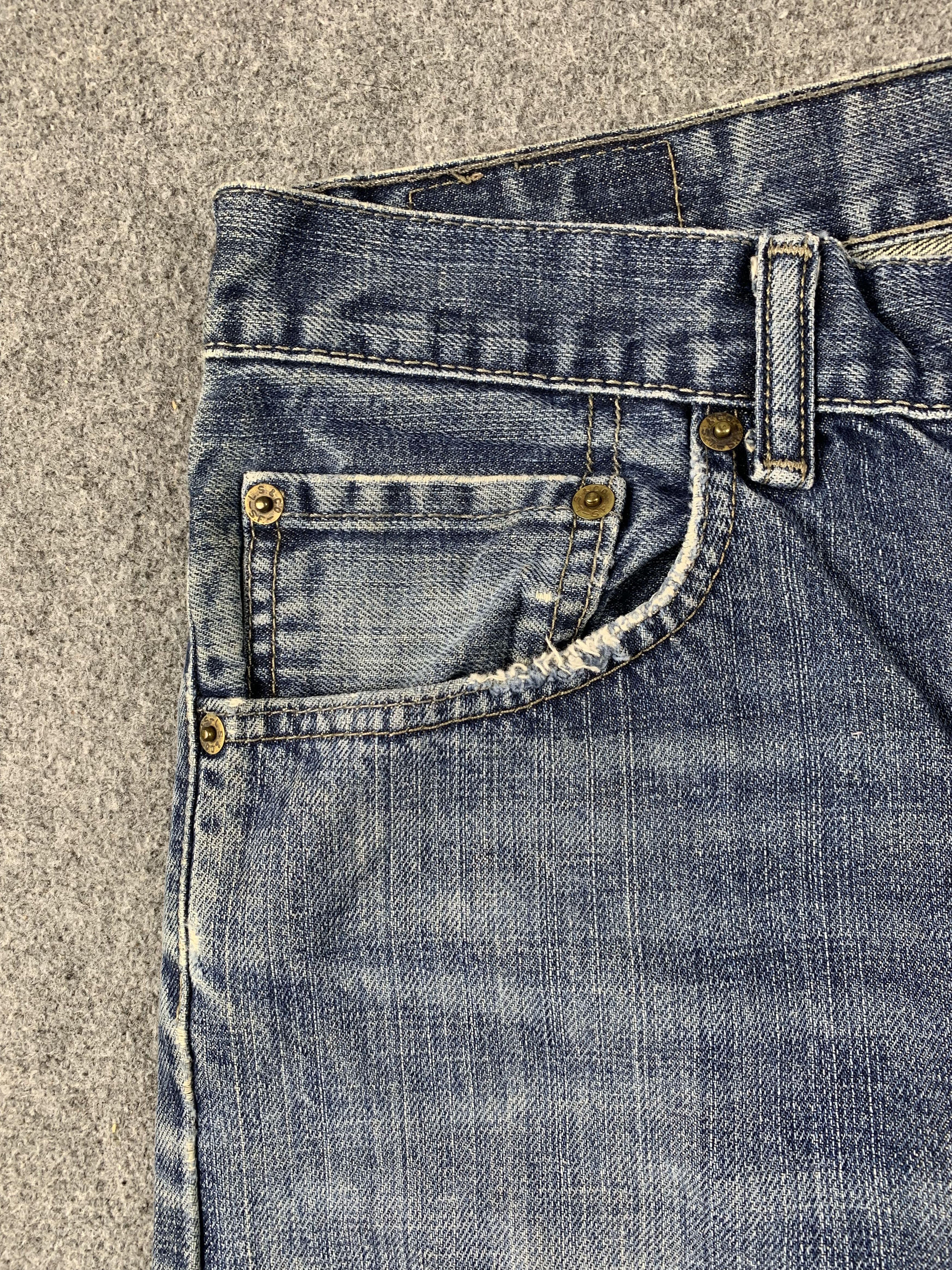 Levi's Vintage Levis 505 Faded Blue Jeans DP2047 Size US 30 / EU 46 - 12 Thumbnail