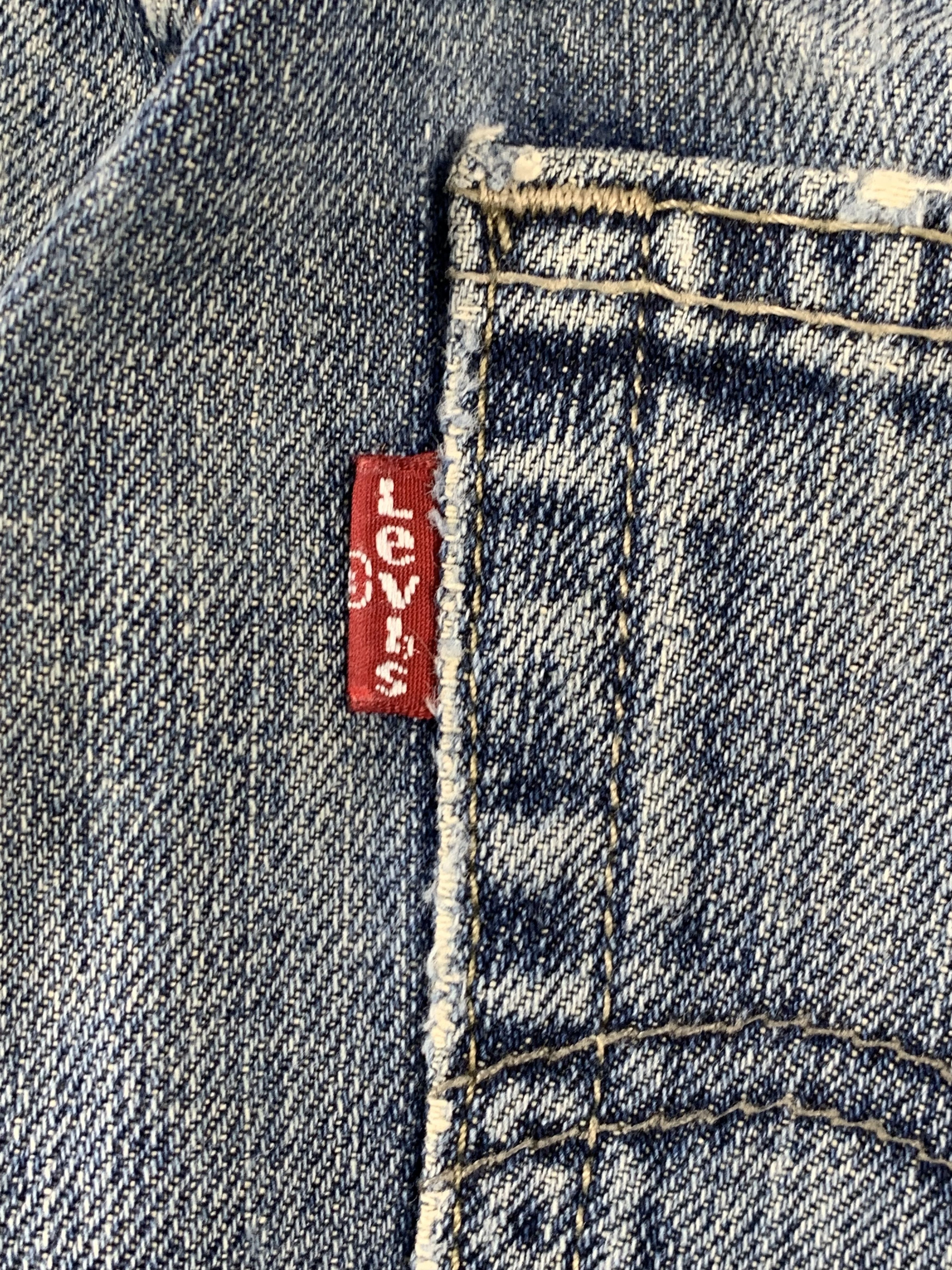 Levi's Vintage Levis 505 Faded Blue Jeans DP2047 Size US 30 / EU 46 - 6 Thumbnail