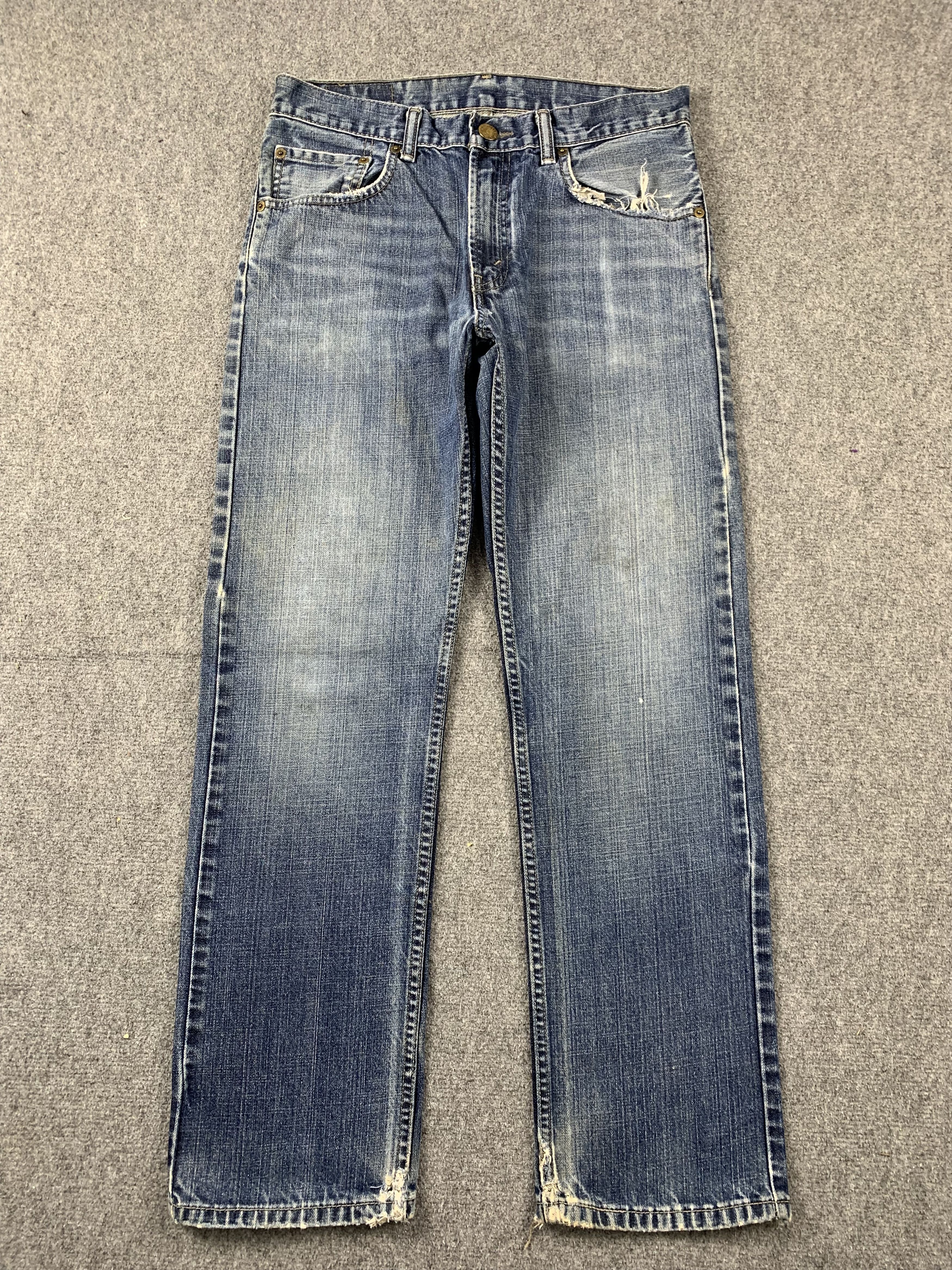 Levi's Vintage Levis 505 Faded Blue Jeans DP2047 Size US 30 / EU 46 - 1 Thumbnail