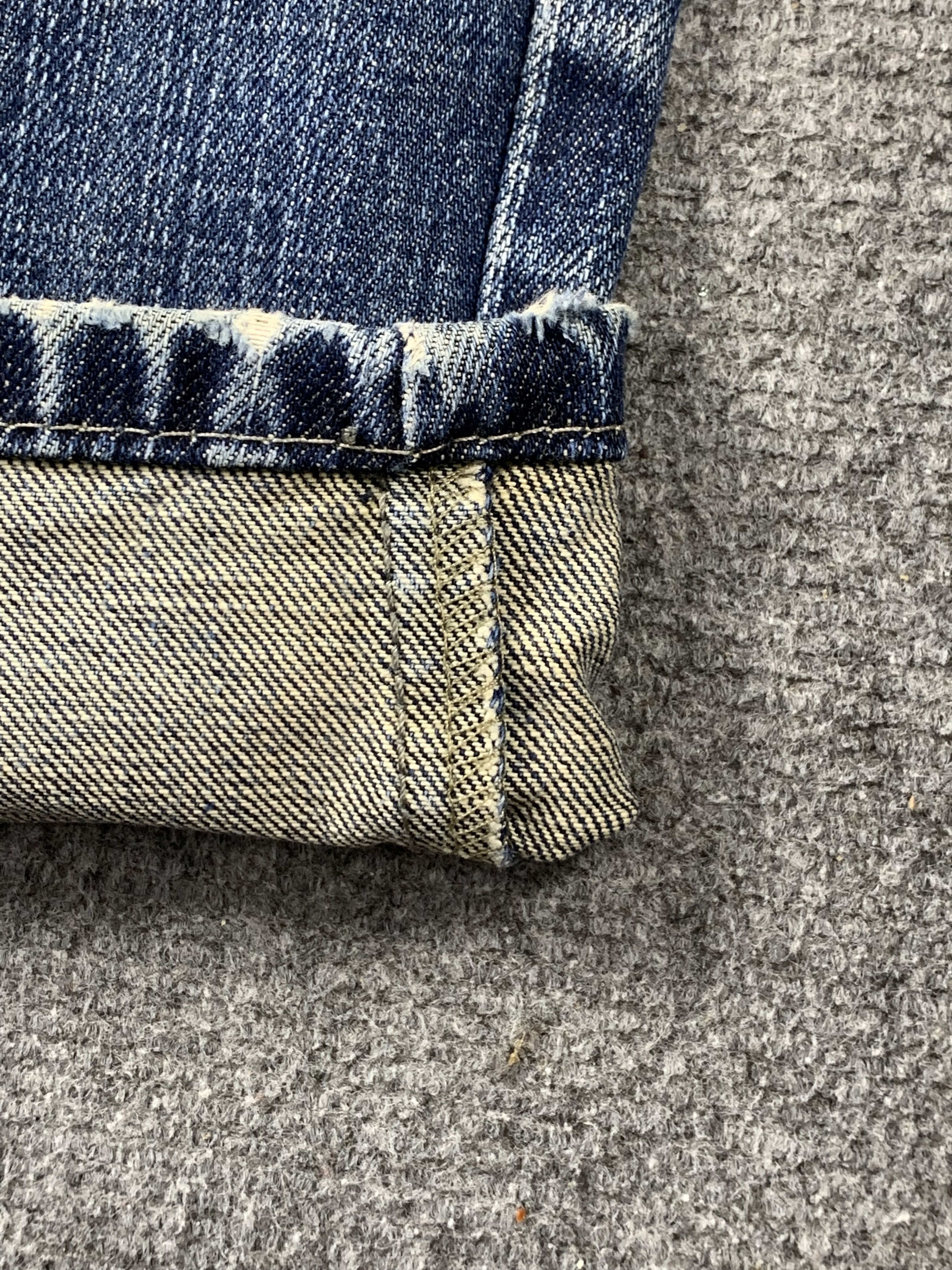 Levi's Vintage Levis 505 Faded Blue Jeans DP2047 Size US 30 / EU 46 - 16 Thumbnail