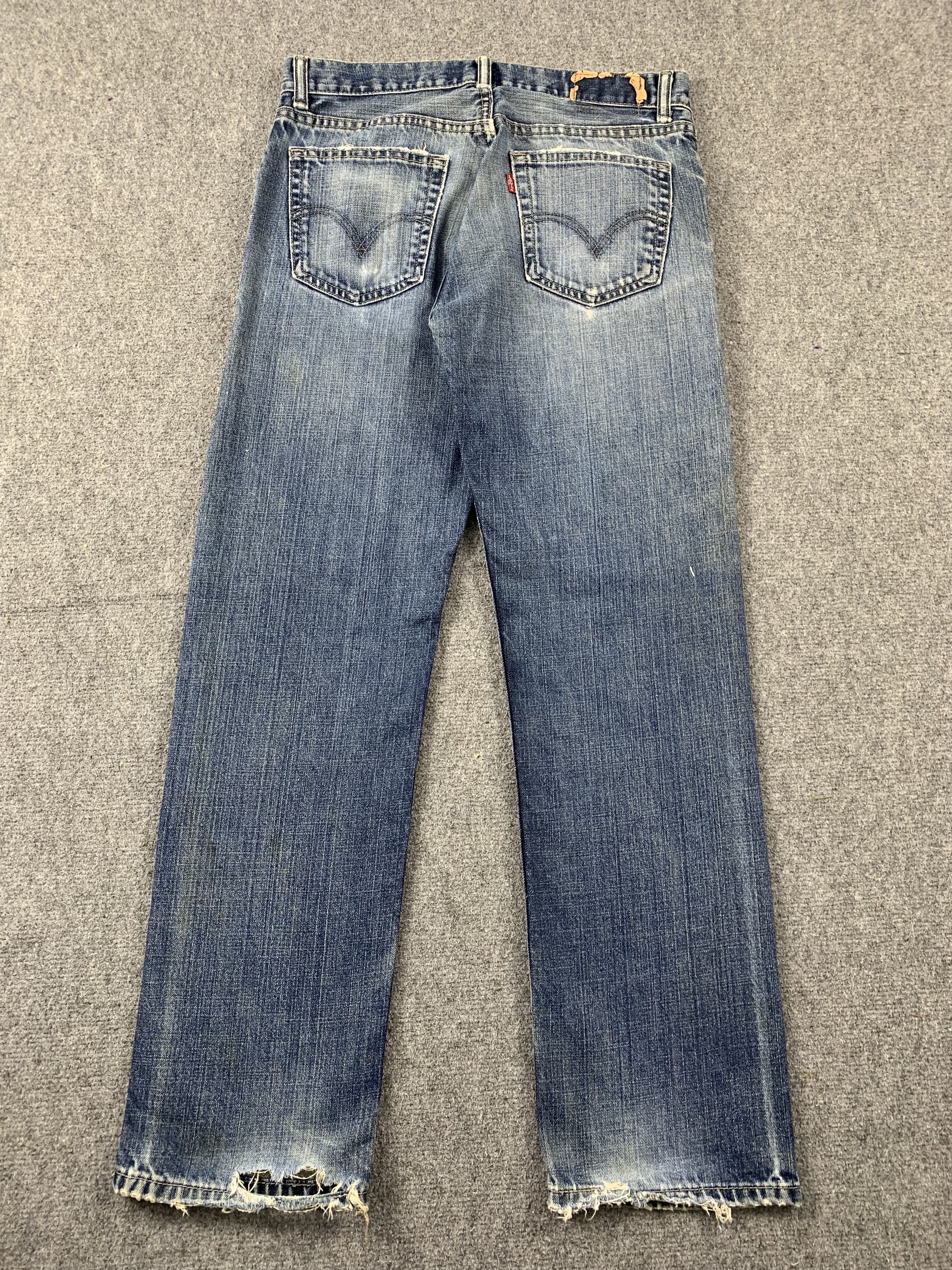 Levi's Vintage Levis 505 Faded Blue Jeans DP2047 Size US 30 / EU 46 - 3 Thumbnail