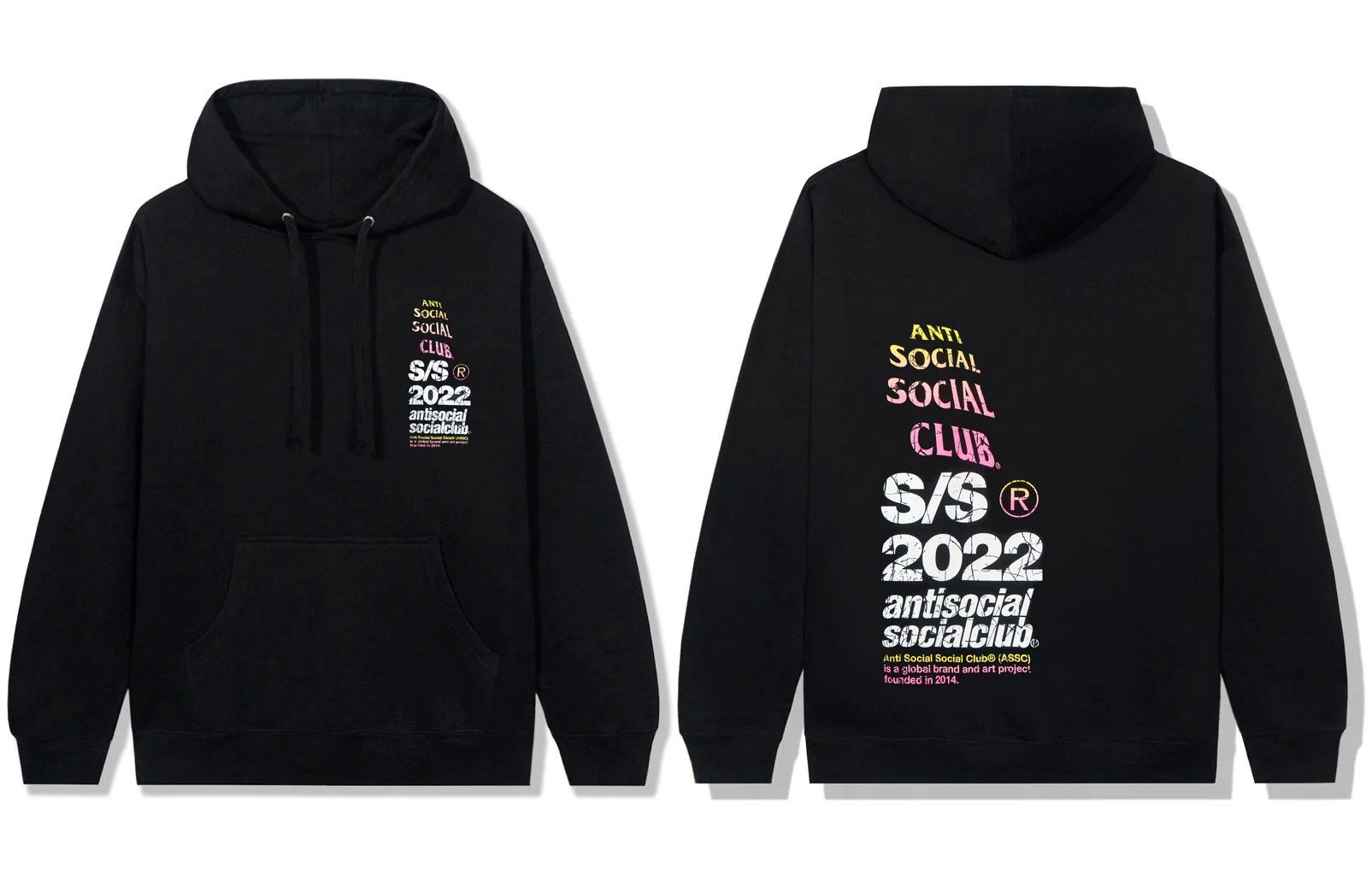 image of Anti Social Social Club Ds Assc Link In Bio Black Hoodie Bape Kith Kaws Fog Ftp Cdg, Men's (Size XL