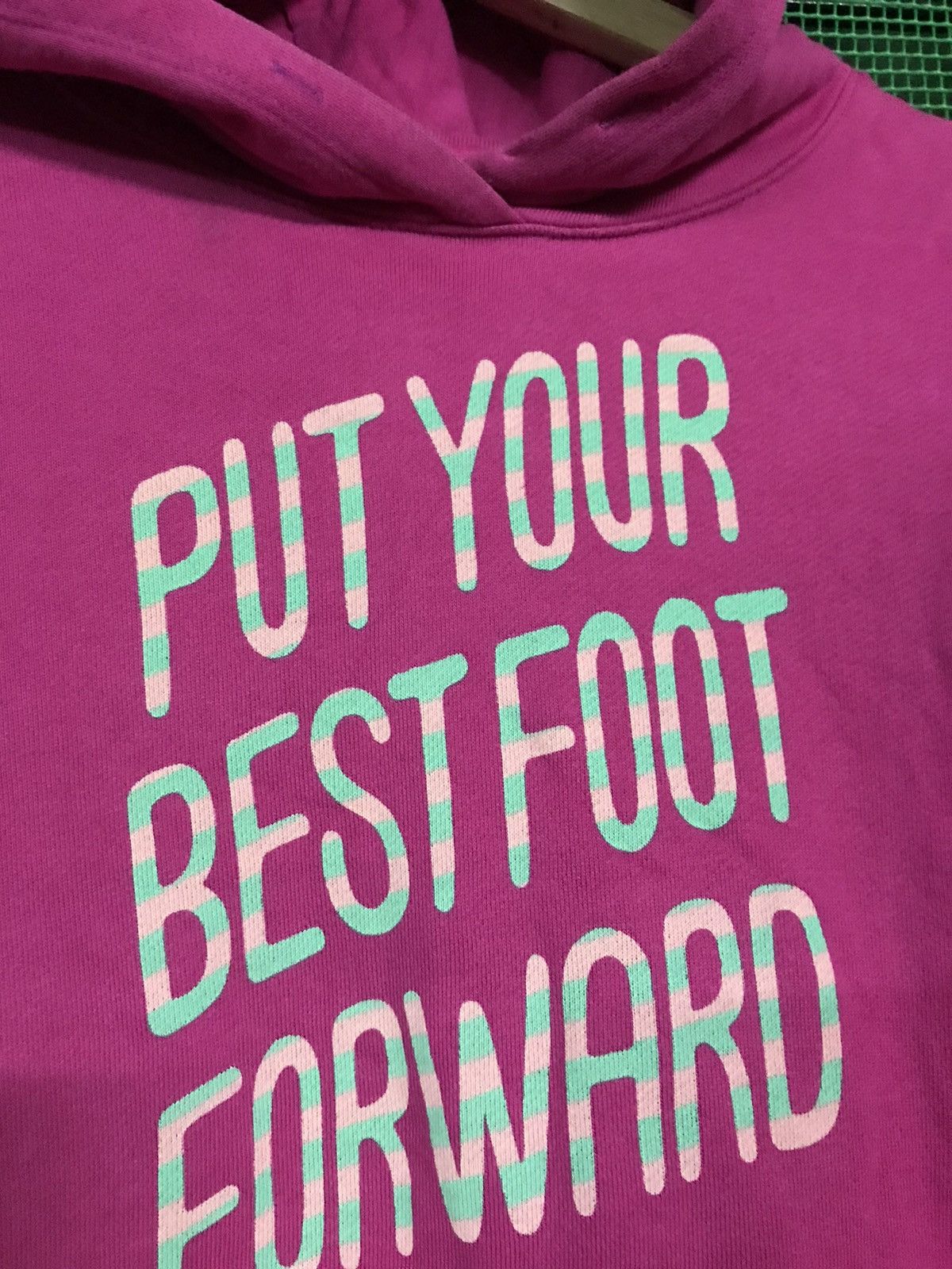 The Unbranded Brand Put Your Best Foot Hoodie Pullover Size US M / EU 48-50 / 2 - 3 Thumbnail