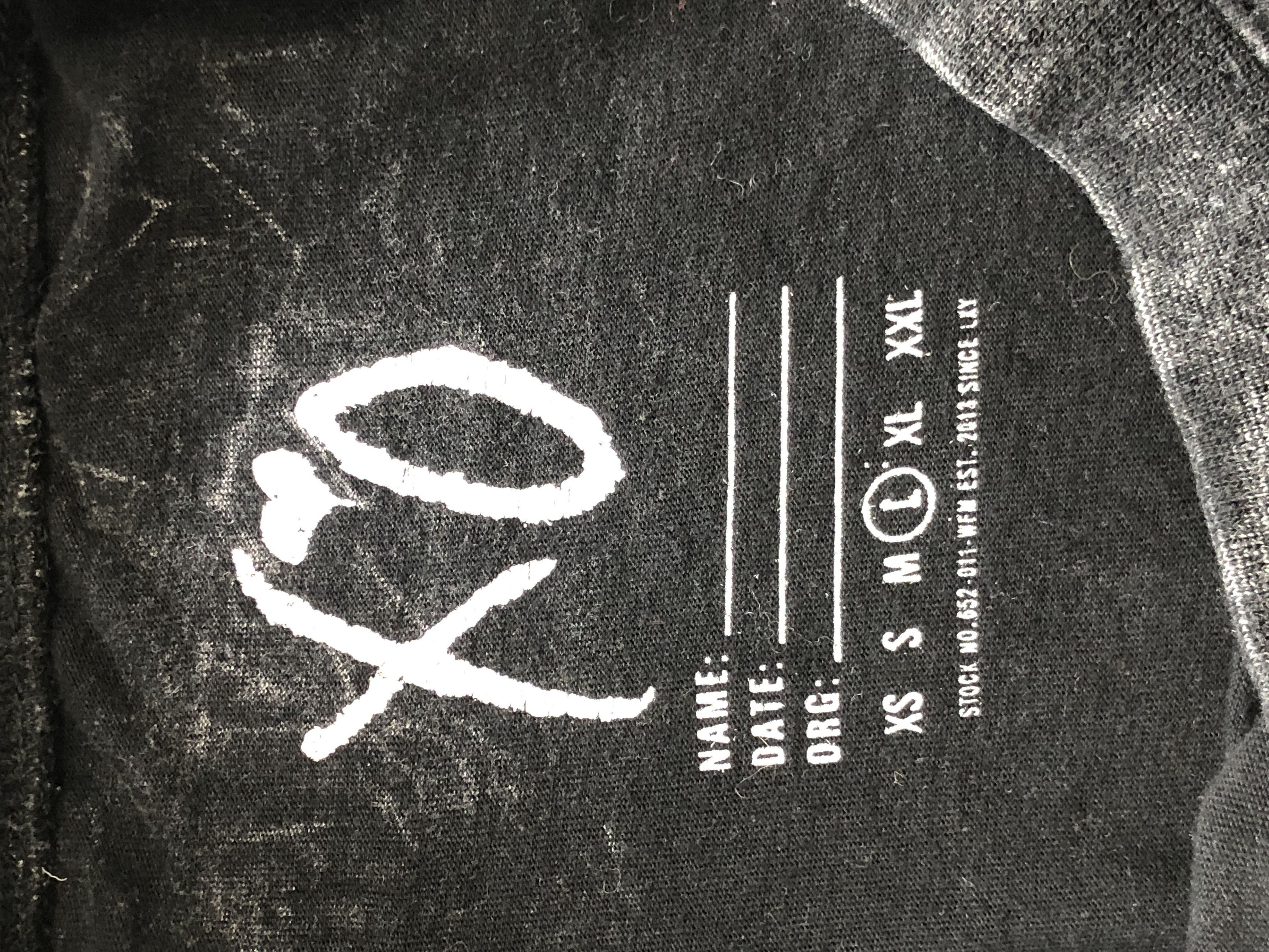 The Weeknd The Weeknd XO Acid Wash Stone Long Sleeve 2016 XOTWOD Size US L / EU 52-54 / 3 - 10 Thumbnail