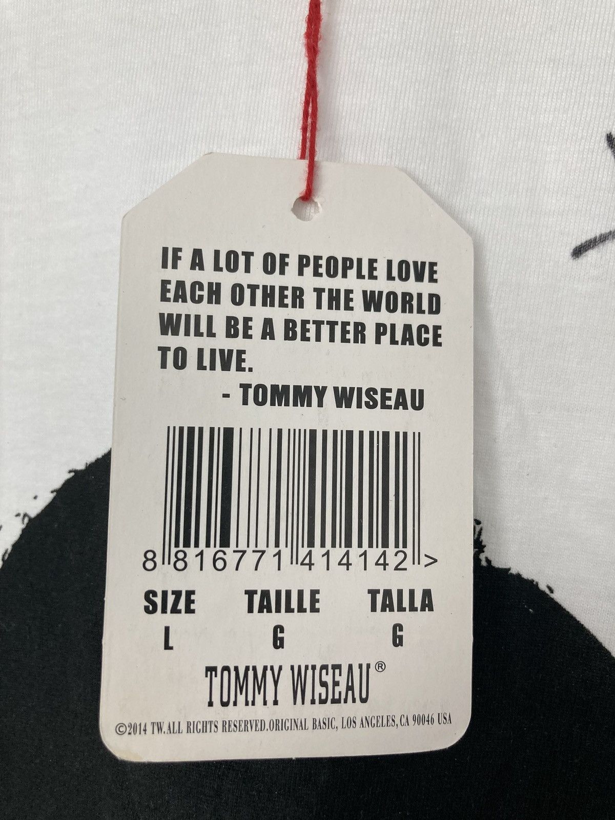Vintage THE ROOM MOVIE TOMMY WISEAU SHIRT SIGNED HOWS SEX LIFE PROMO Size US L / EU 52-54 / 3 - 7 Thumbnail