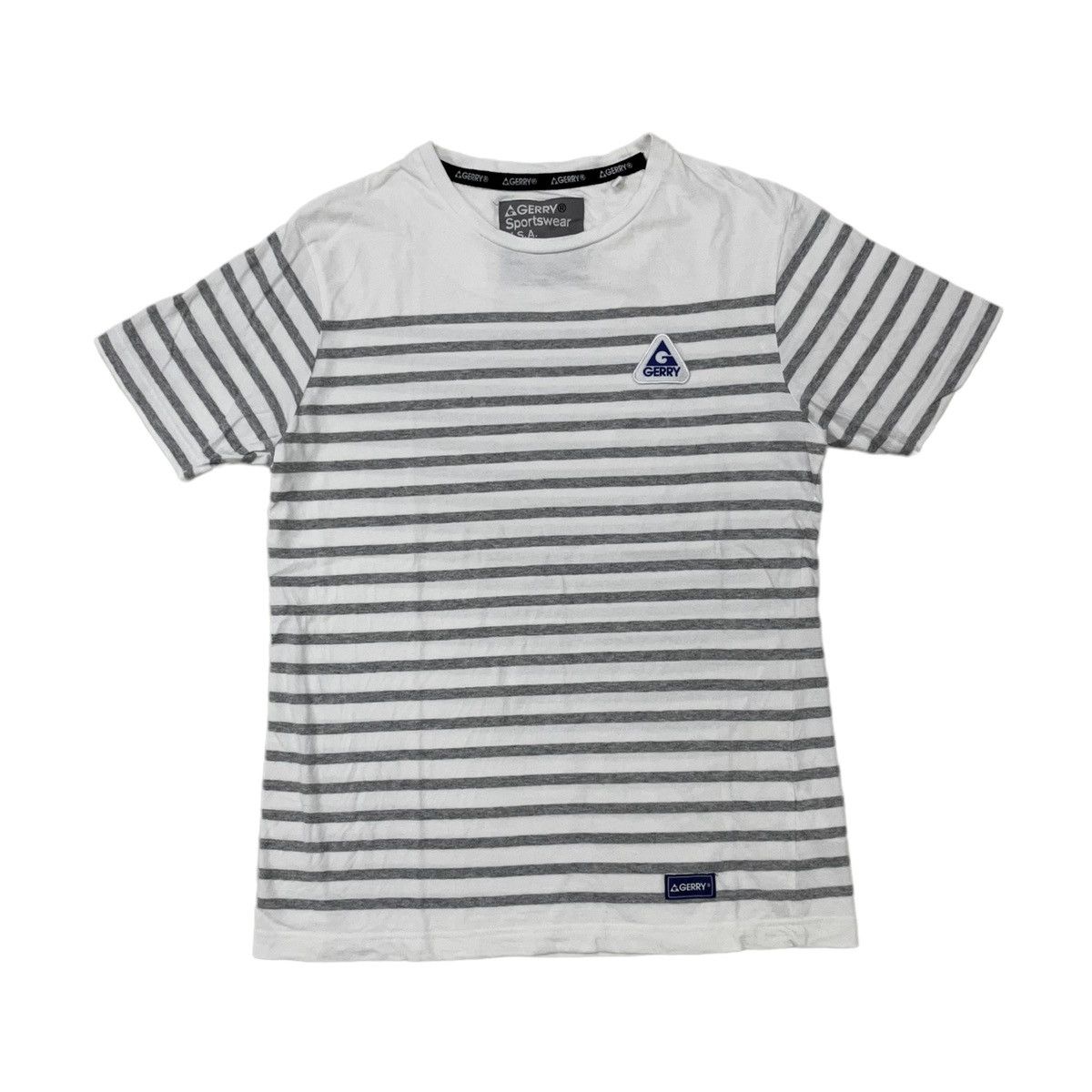 Vintage Gerry Sportwear USA Stripe Tee Size US M / EU 48-50 / 2 - 1 Thumbnail