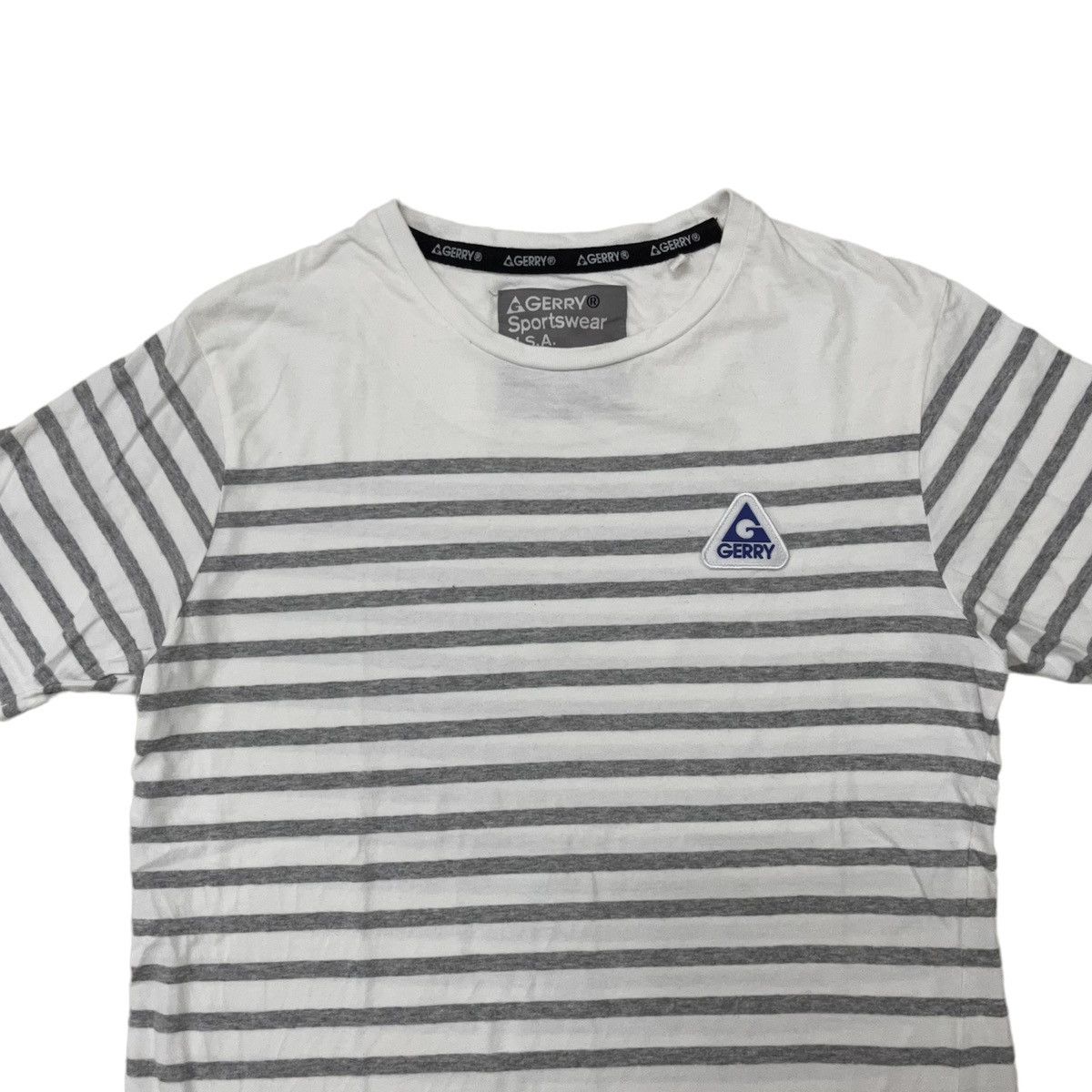 Vintage Gerry Sportwear USA Stripe Tee Size US M / EU 48-50 / 2 - 3 Thumbnail