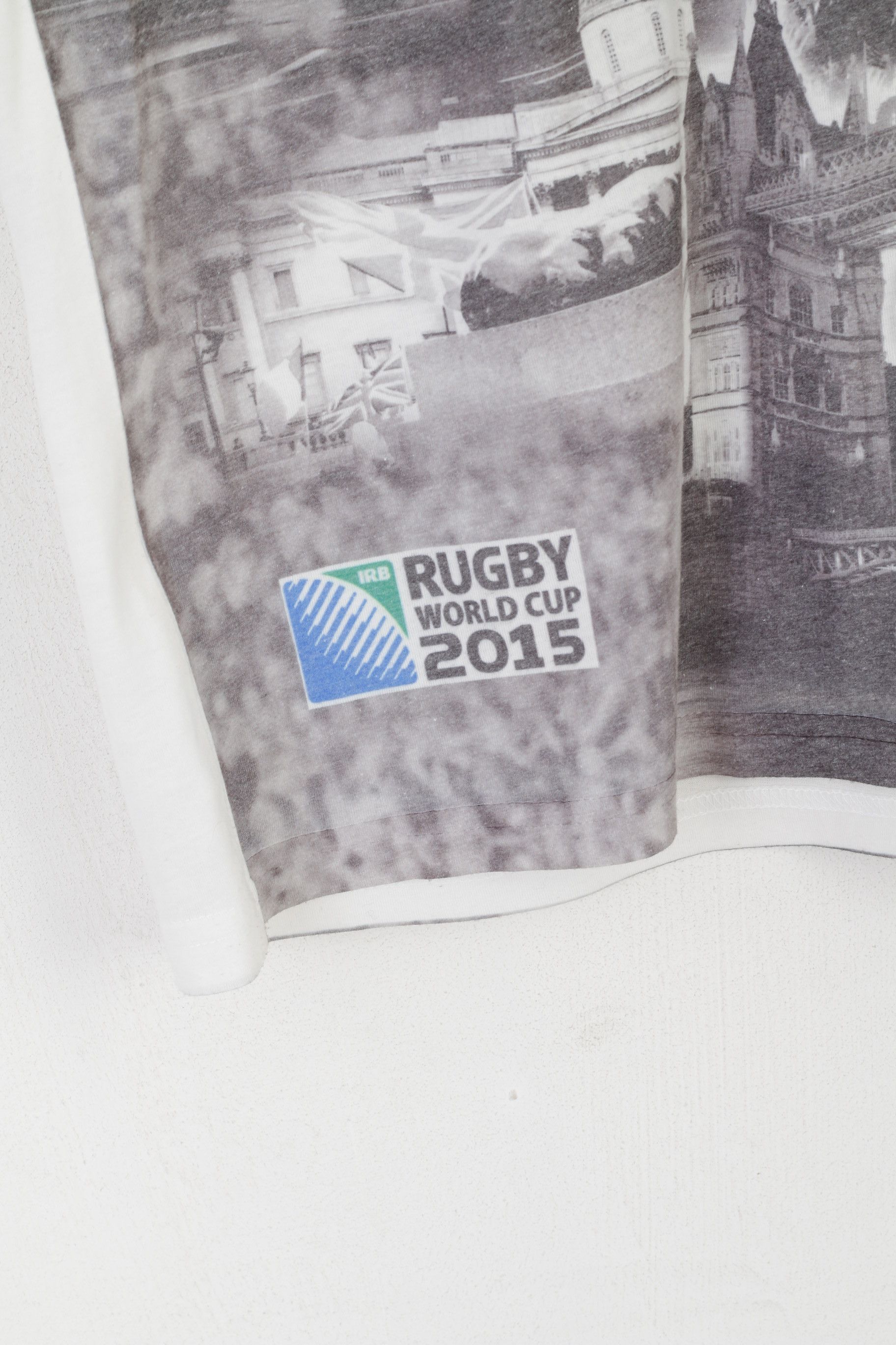 Other Rugby World Cup 2015 Men S Shirt Grey Graphic 9459 Size US S / EU 44-46 / 1 - 3 Thumbnail