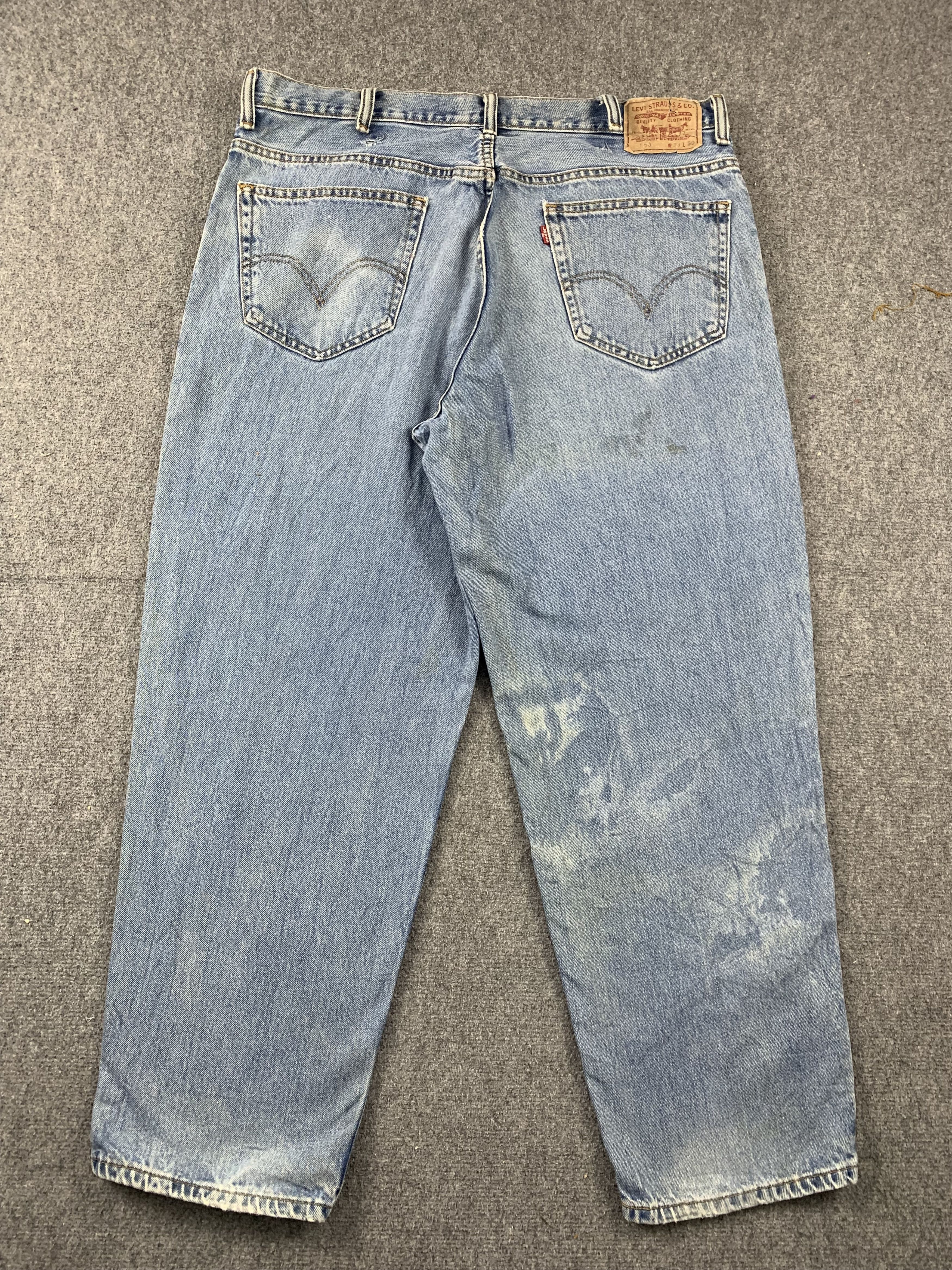 Levi's Vintage Levis 560 Light Wash Jeans DP2050 Size US 39 - 2 Thumbnail