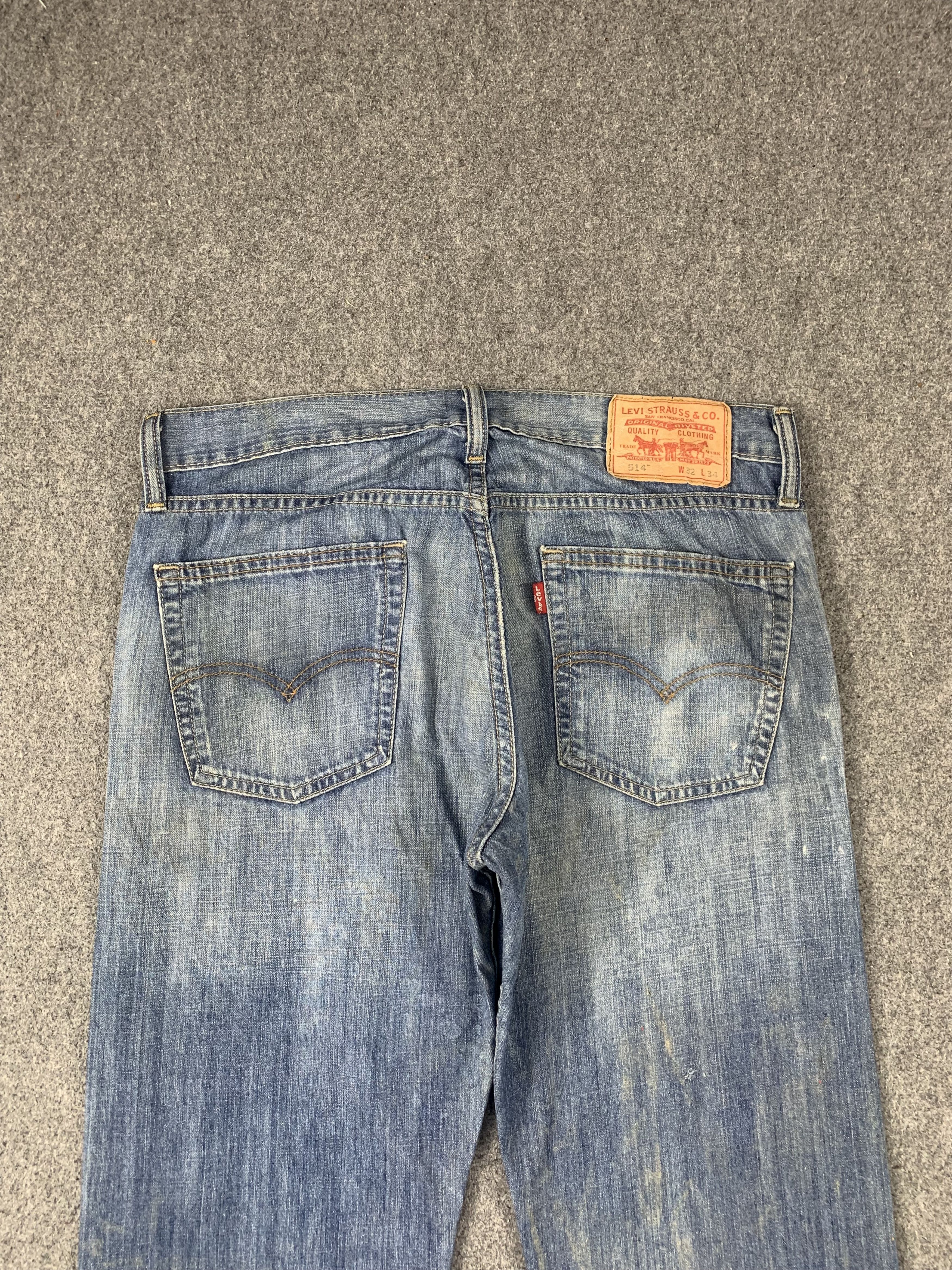 Levi's Vintage Levis 514 Faded Blue Jeans DP2052 Size US 32 / EU 48 - 4 Thumbnail