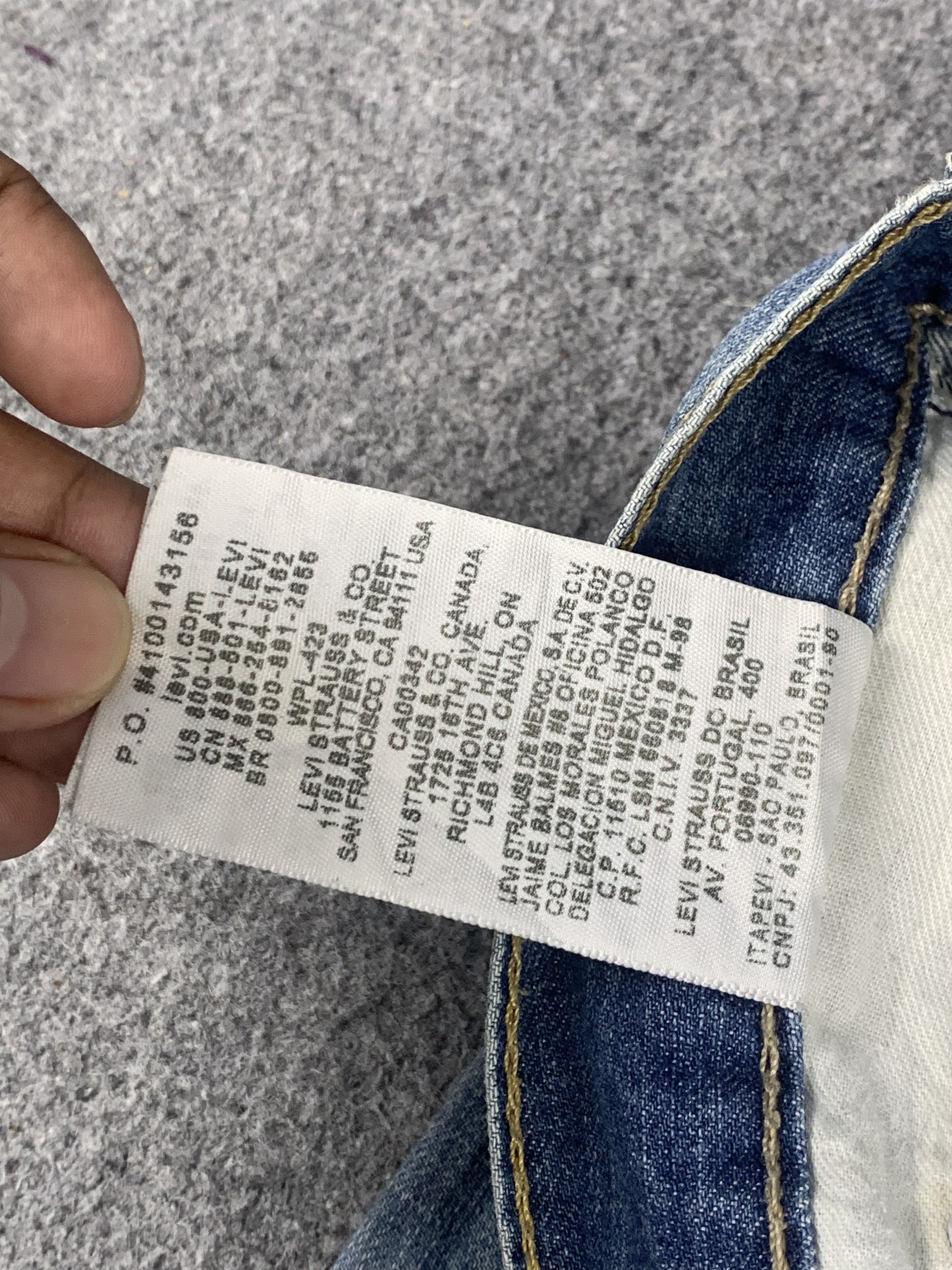 Levi's Vintage Levis 514 Faded Blue Jeans DP2052 Size US 32 / EU 48 - 9 Thumbnail