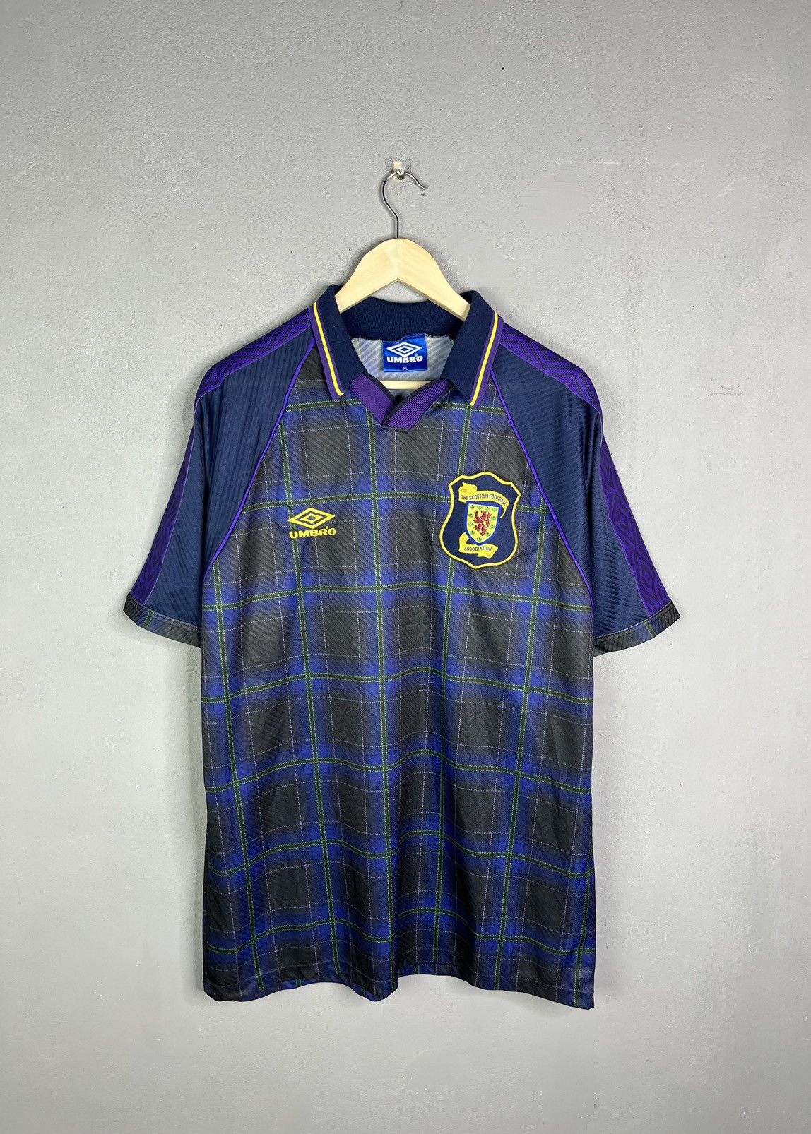 Chemise De Football Umbro Vintage 1994/1996, Rouge, Taille L, Bon état