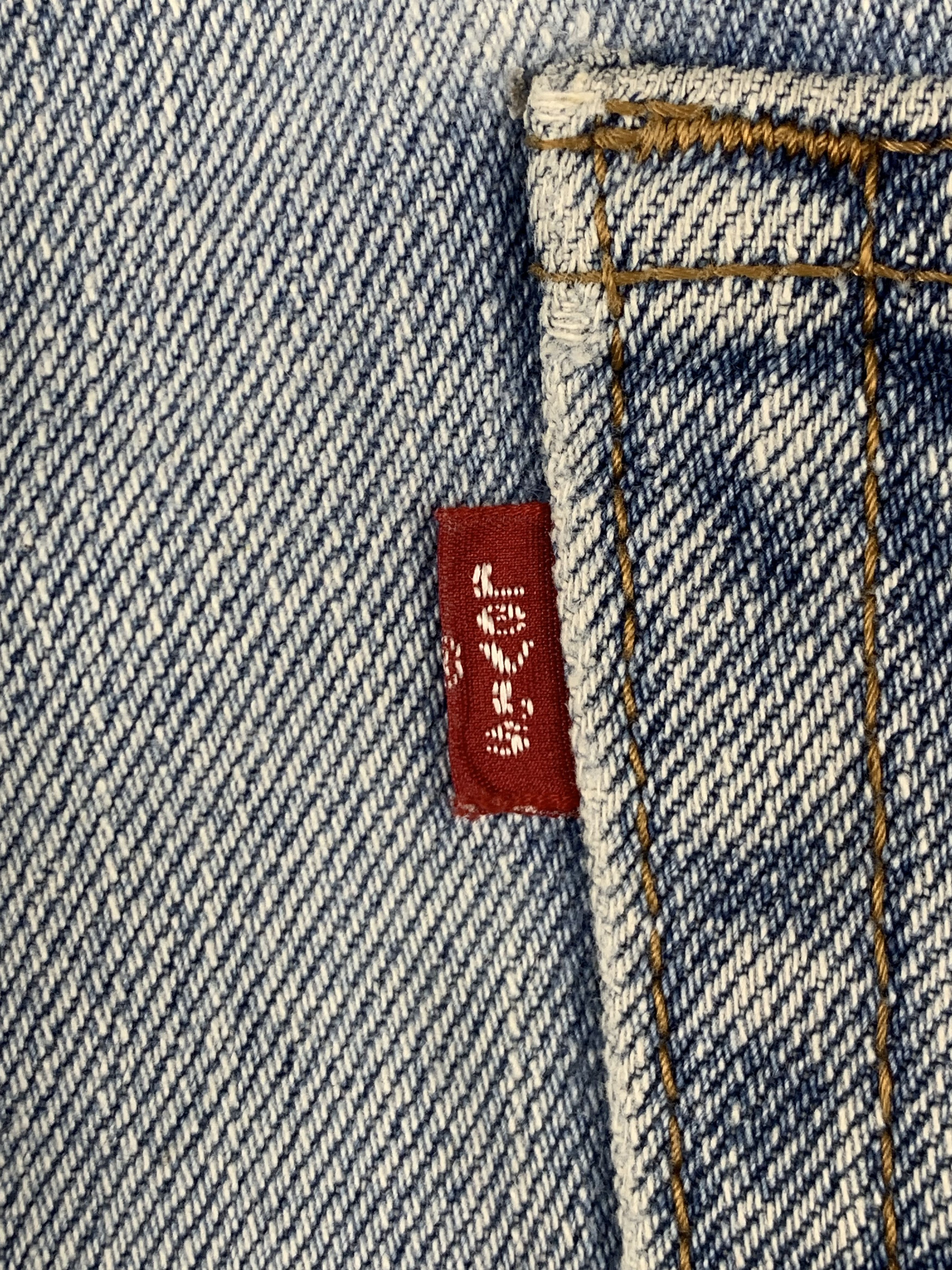 Levi's Vintage Levis 505 Light Washed Jeans DP2053 Size US 35 - 6 Thumbnail