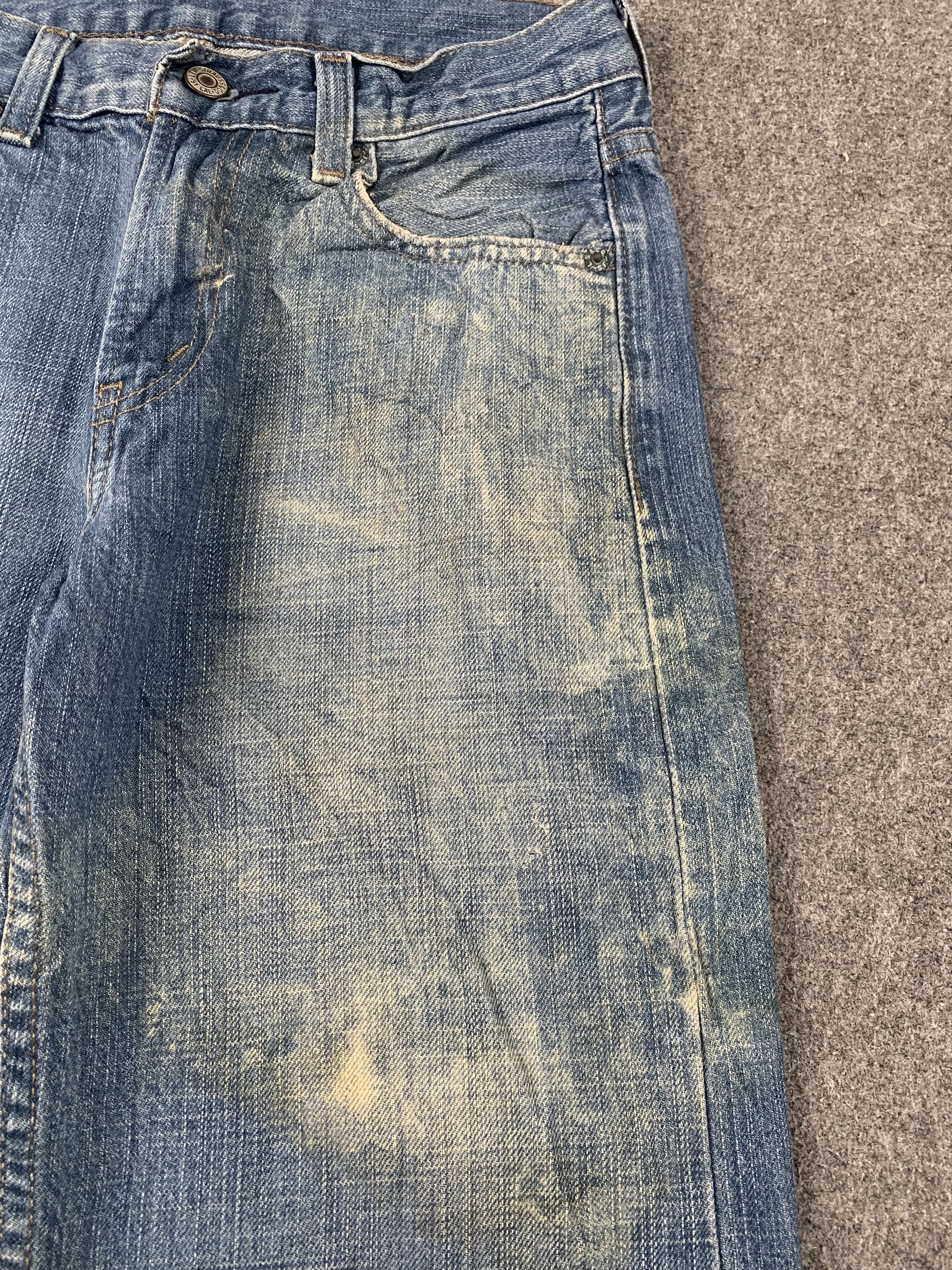 Levi's Vintage Levis 550 Faded Blue Jeans DP2054 Size US 27 - 10 Thumbnail