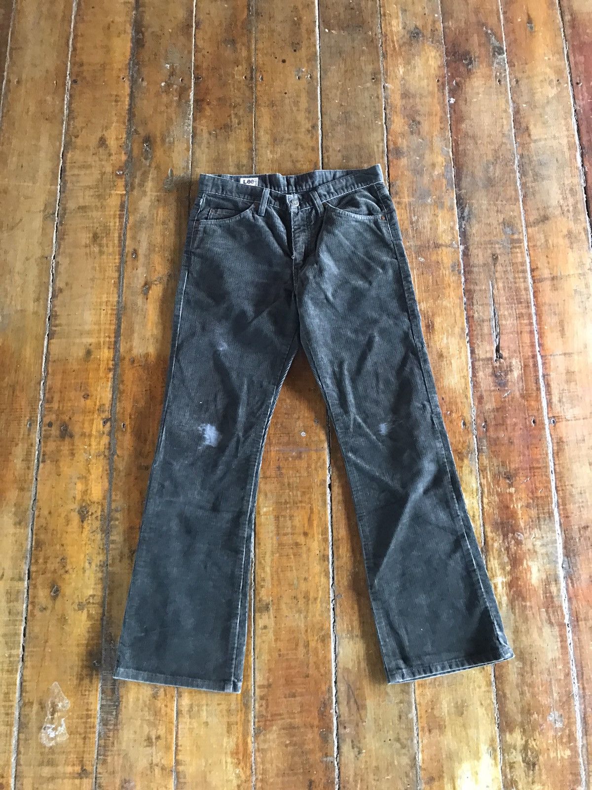 Lee × Vintage Vintage 1960’s Union Made Flared Lee Corduroys Size US 31 - 1 Thumbnail