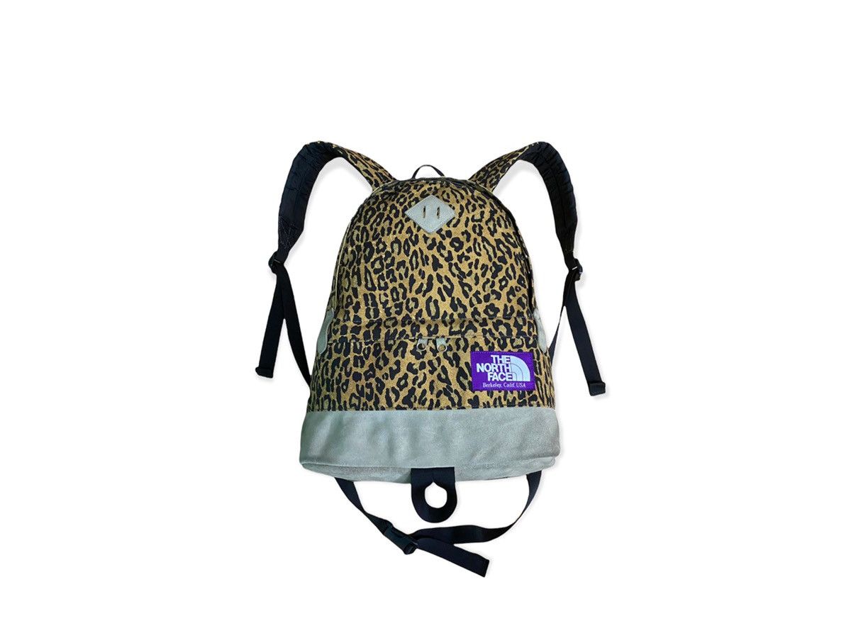 Vintage VINTAGE THE NORTH FACE LEOPARD PURPLE LABEL BACKPACK Grailed