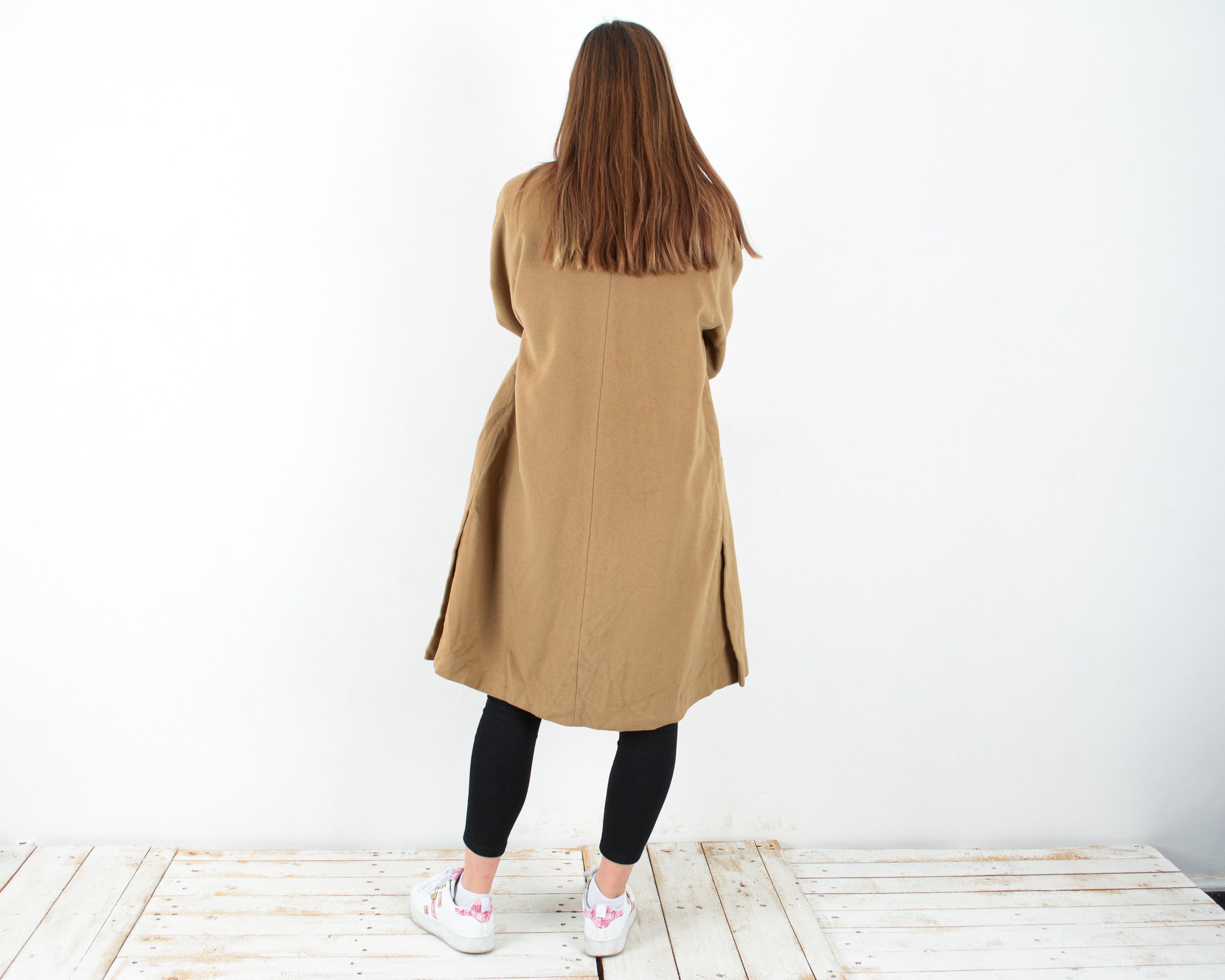 Other × Vintage HENSEL & MORTENSEN Merino Wool Coat Jacket Overcoat VTG Size M / US 6-8 / IT 42-44 - 5 Thumbnail