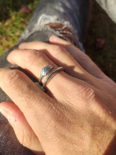 Jewelry Snake Ring Size ONE SIZE - 6 Thumbnail