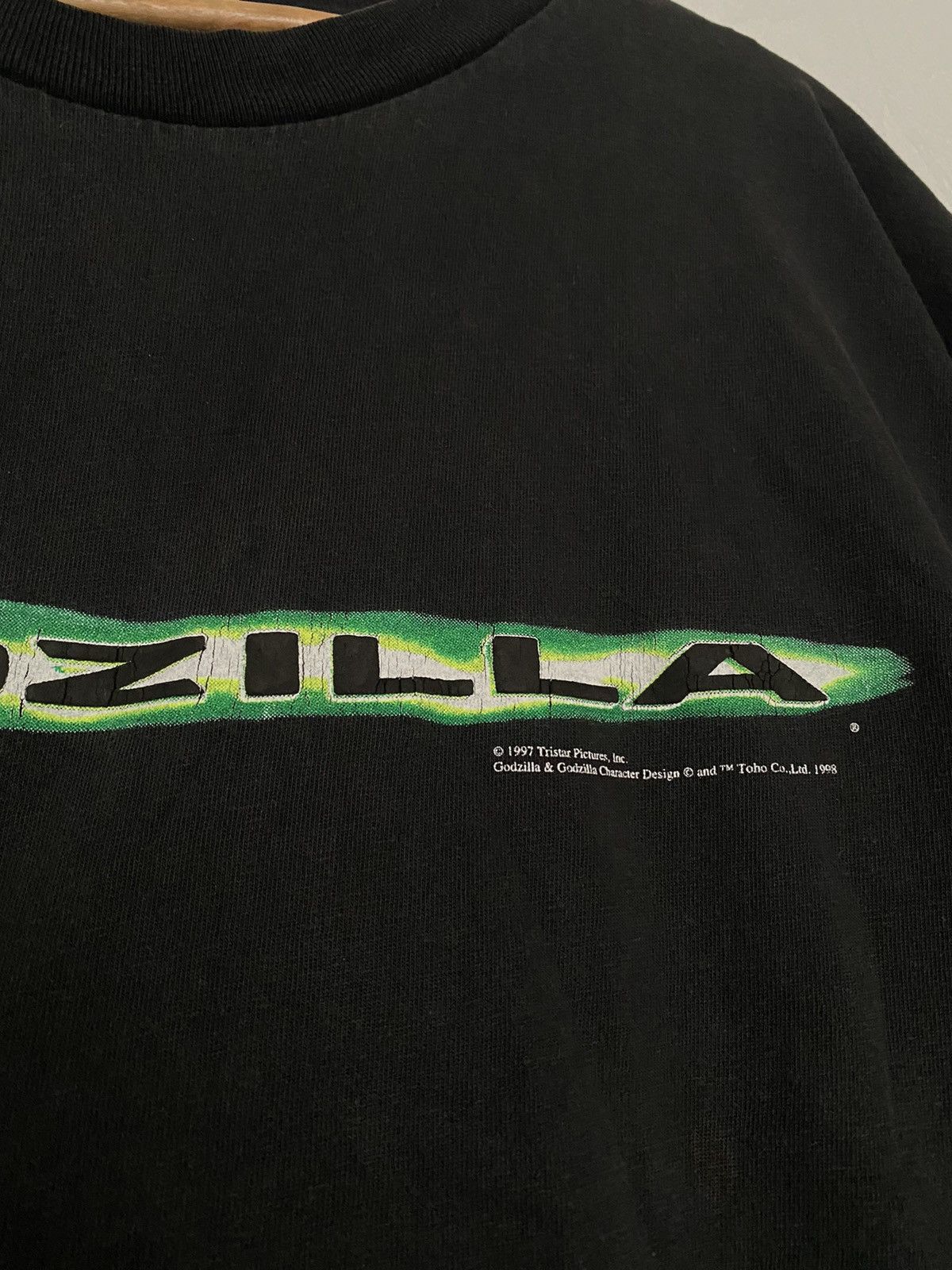 Vintage Vintage Godzilla 90s tee Size US XXL / EU 58 / 5 - 4 Thumbnail