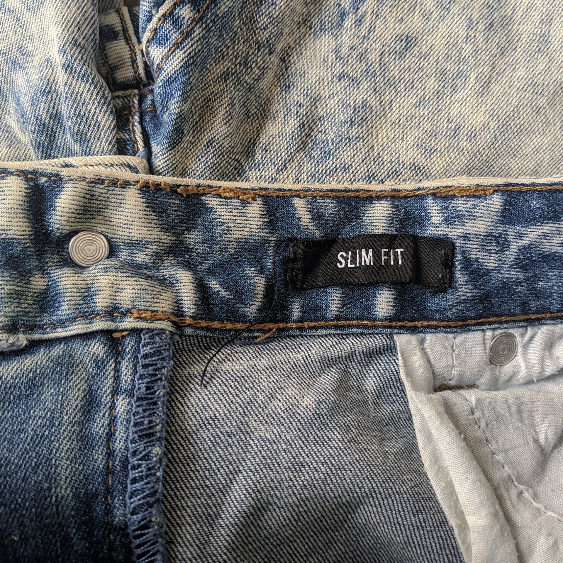 Japanese Brand Forever 21 Faded Distressed Five Pockets Trousers Jeans Size US 34 / EU 50 - 7 Thumbnail