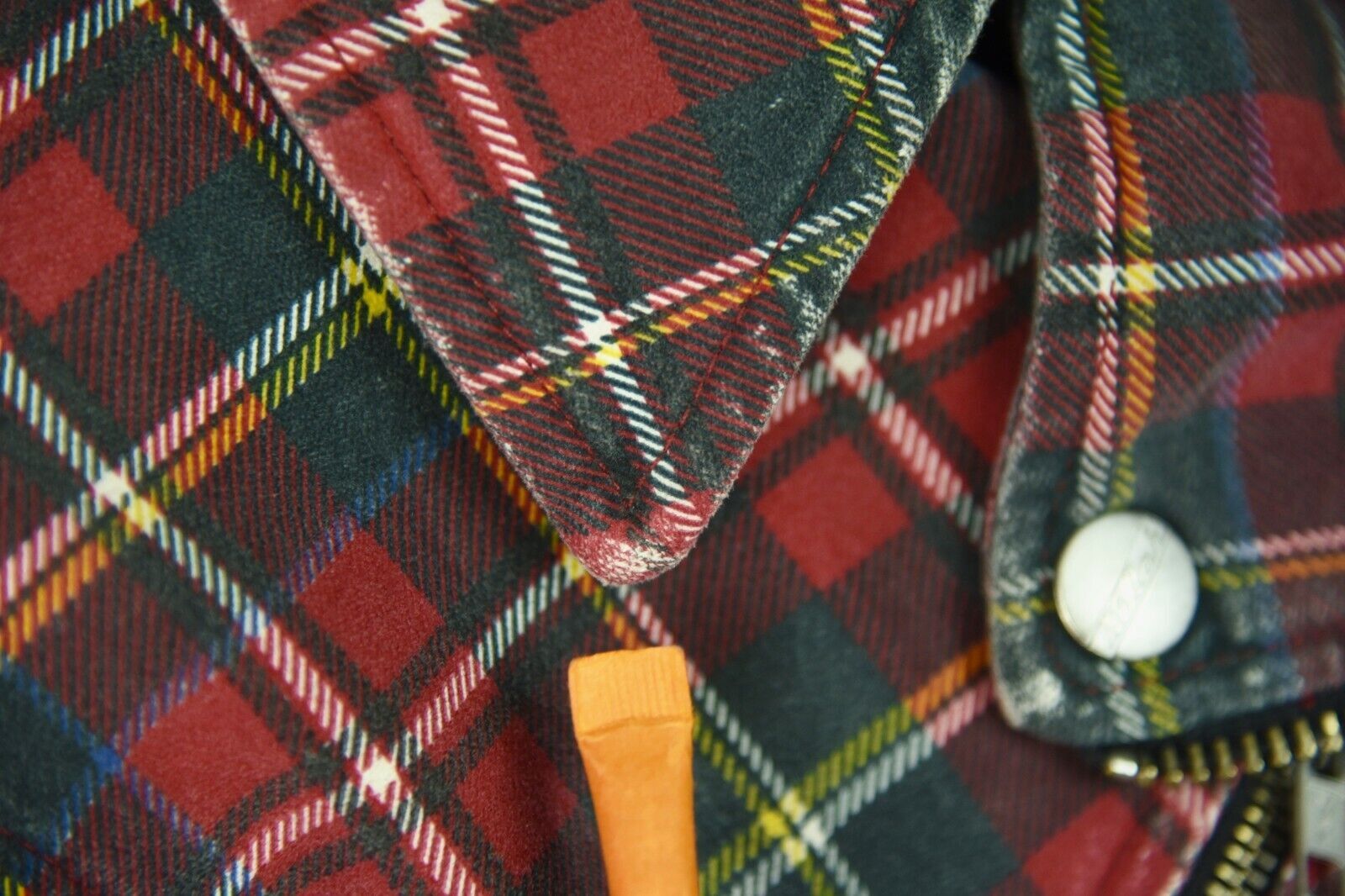 Other KILLAH Vtg Plaid Jacket Cotton Zip Up Blazer Coat Tartan Top Size S / US 4 / IT 40 - 6 Thumbnail