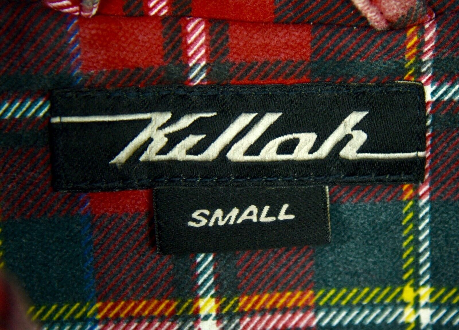 Other KILLAH Vtg Plaid Jacket Cotton Zip Up Blazer Coat Tartan Top Size S / US 4 / IT 40 - 8 Thumbnail