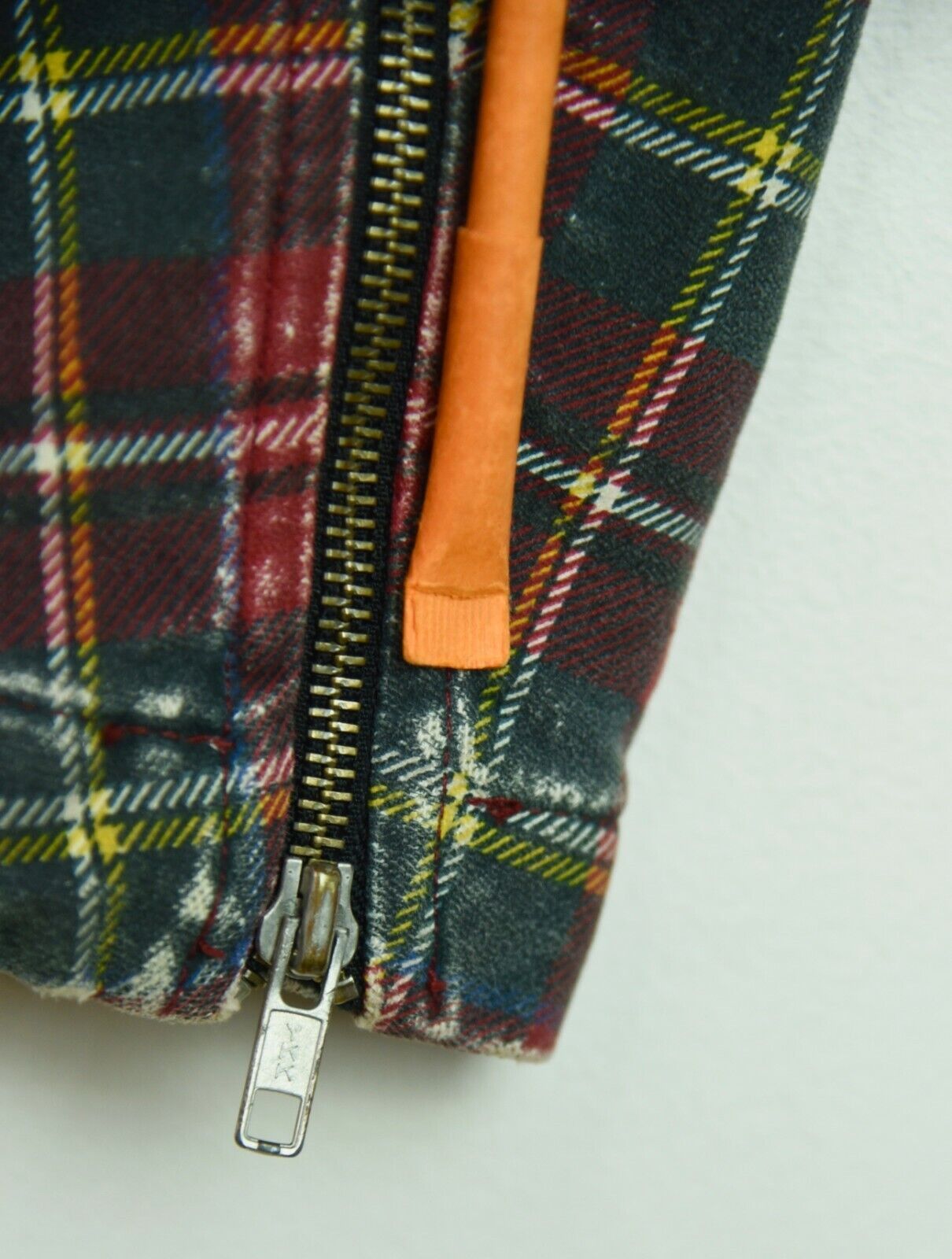 Other KILLAH Vtg Plaid Jacket Cotton Zip Up Blazer Coat Tartan Top Size S / US 4 / IT 40 - 4 Thumbnail