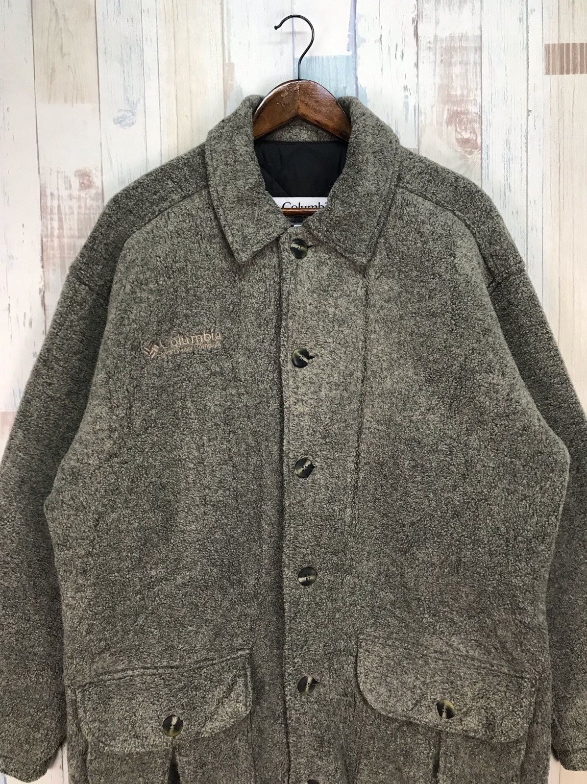 Columbia Columbia Double Pocket Fleece Jacket Made In Usa Size US M / EU 48-50 / 2 - 4 Thumbnail