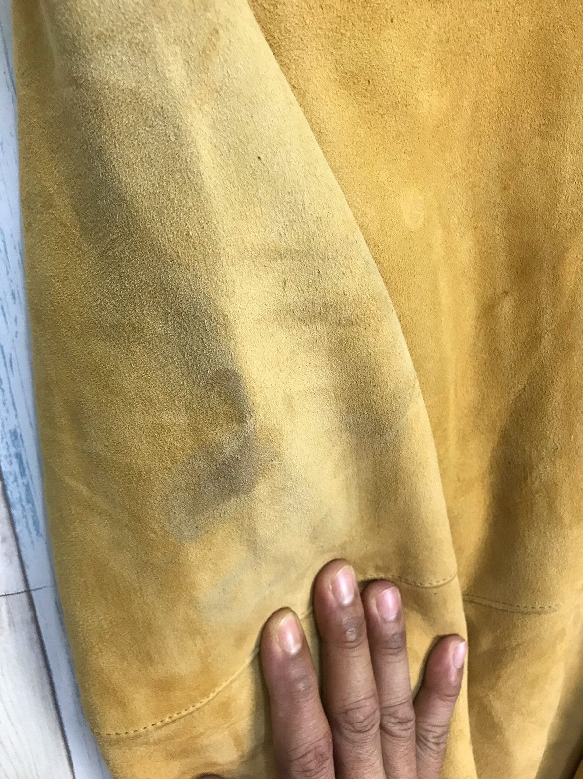 Genuine Leather × Vintage 💥RARE 💥Vintage Lamb Fur Skin Genuine Leather Jacket Size US M / EU 48-50 / 2 - 7 Thumbnail