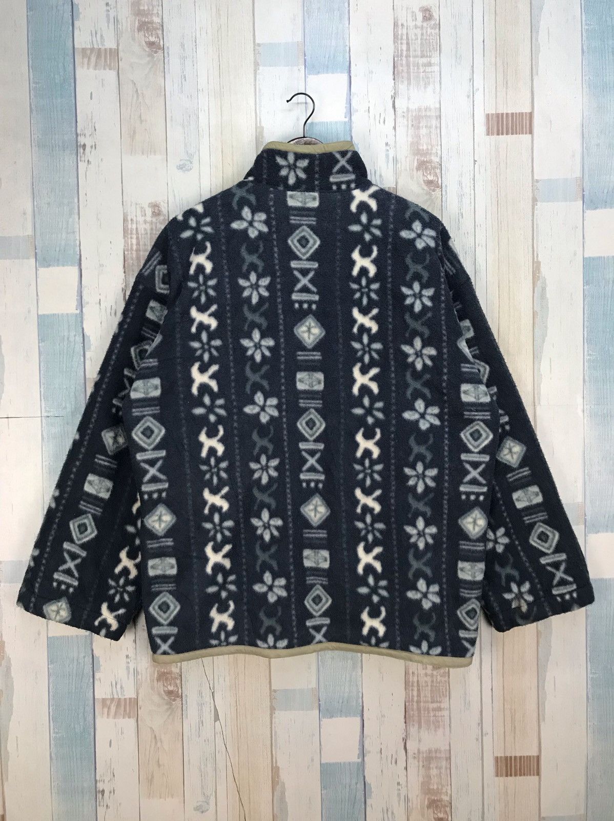 Japanese Brand × Vintage Vintage Tyrolia Japanese Brand Floral Fleece Size US XL / EU 56 / 4 - 2 Thumbnail