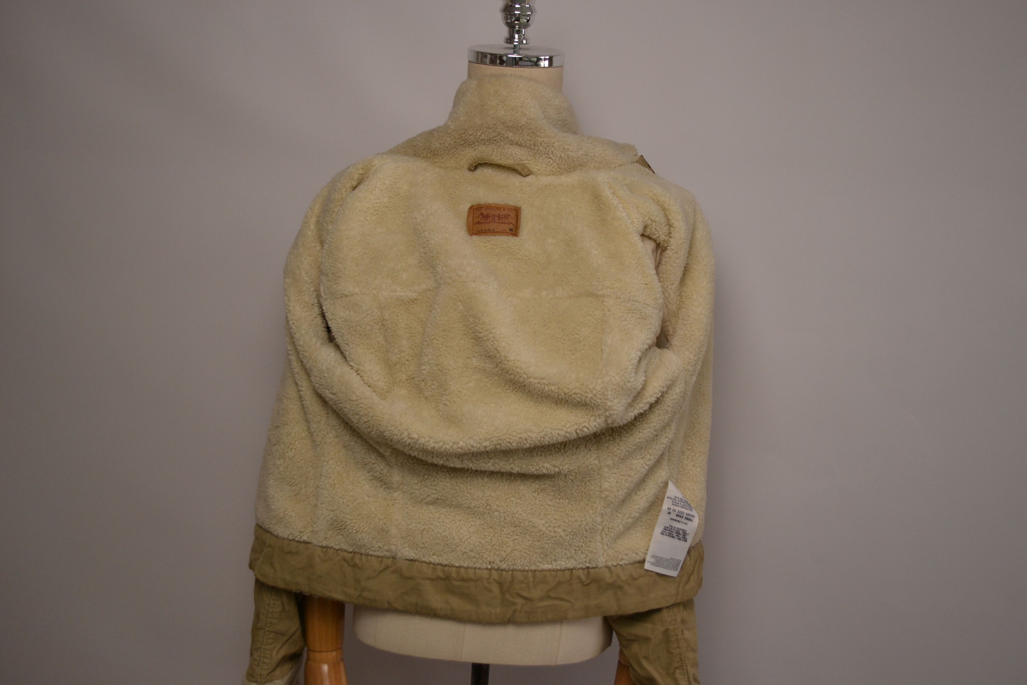 Levi's Women's LEVI'S Sherpa Jacket Size M Size US M / EU 48-50 / 2 - 5 Thumbnail