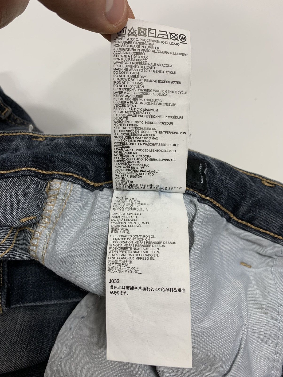 Dsquared2 Dsquared2 Denim pants jeans made in Italy Distressed Size US 31 - 14 Thumbnail