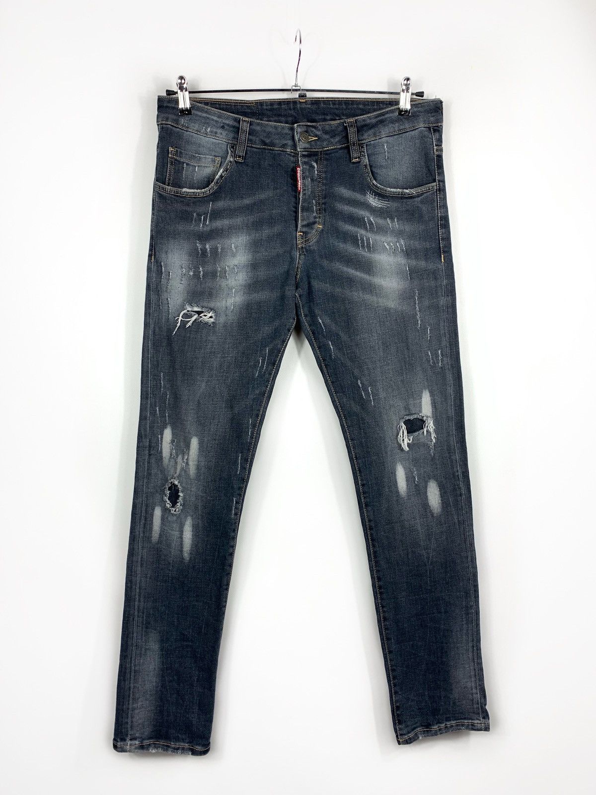 Dsquared2 Dsquared2 Denim pants jeans made in Italy Distressed Size US 31 - 1 Thumbnail
