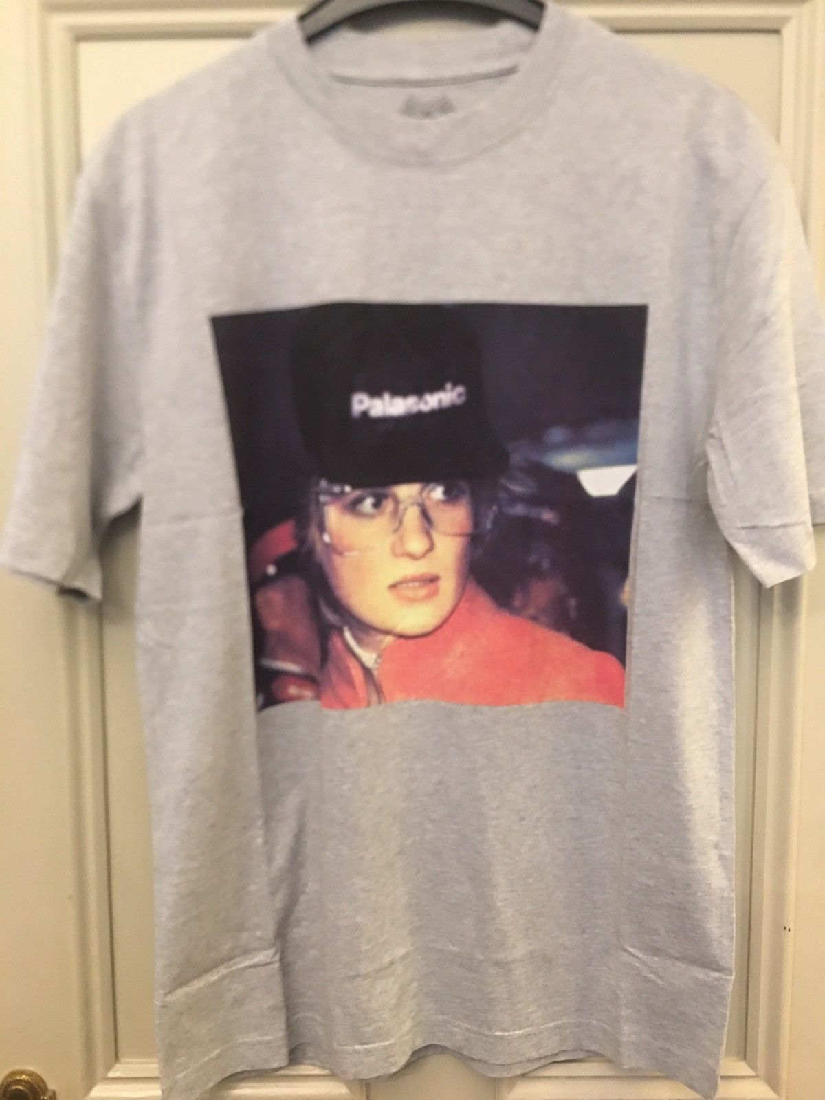 Palace Palace Panasonic Pow Tshirt Grey Marl | Grailed