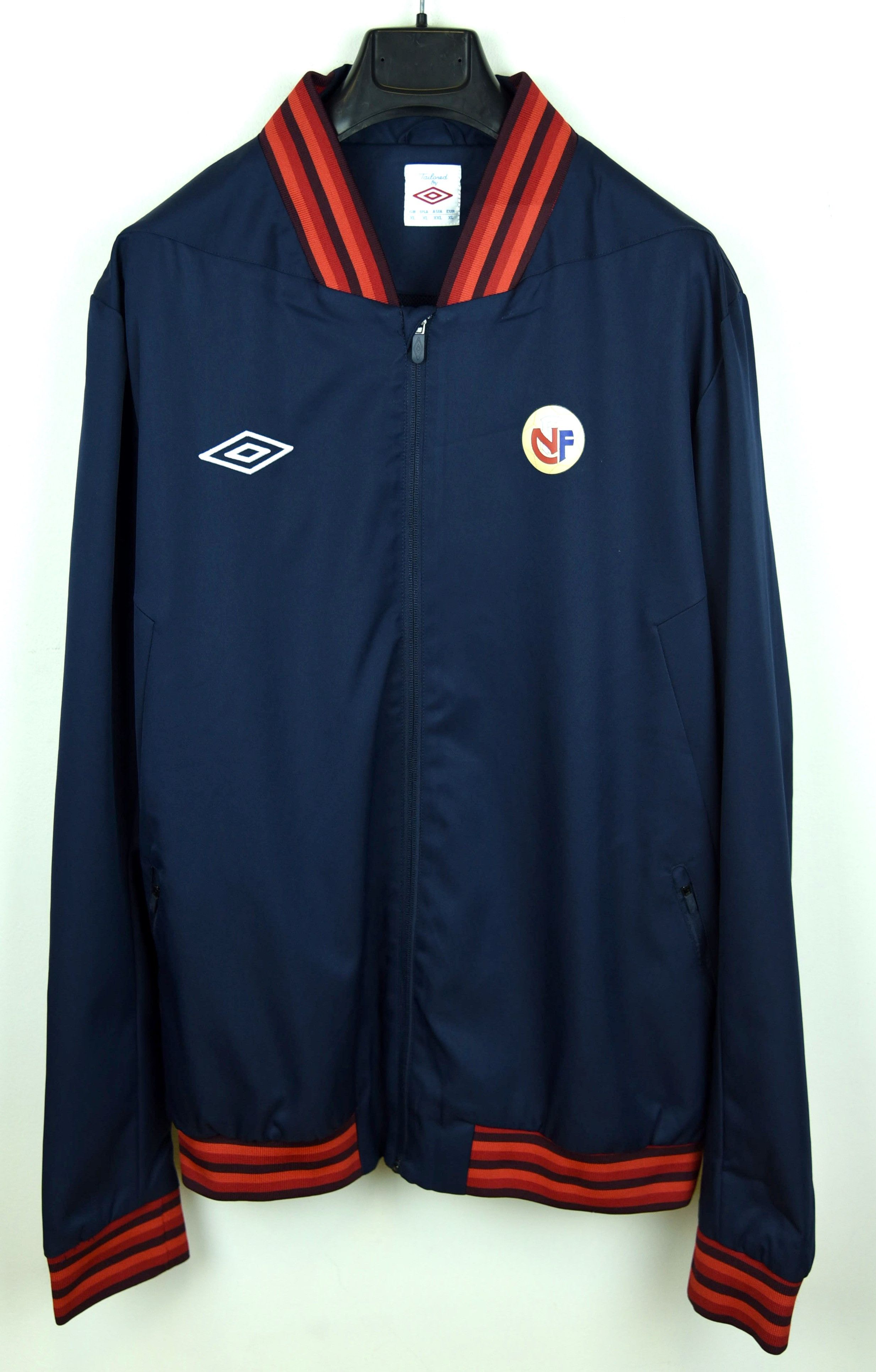 Umbro Football Norway Jacket Varsity Jumper Tracksuit Soccer XL Size US XL / EU 56 / 4 - 1 Thumbnail